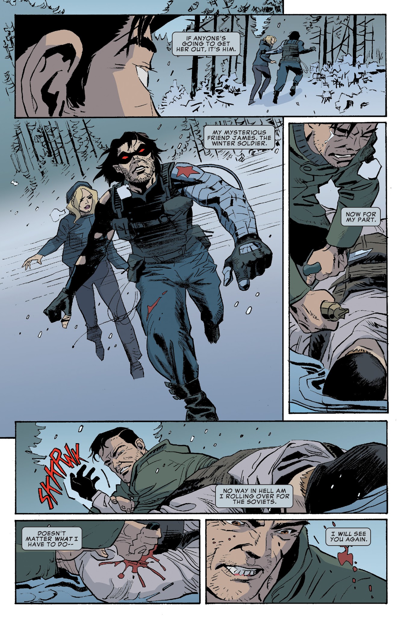 Read online Winter Soldier: The Bitter March comic -  Issue #5 - 14