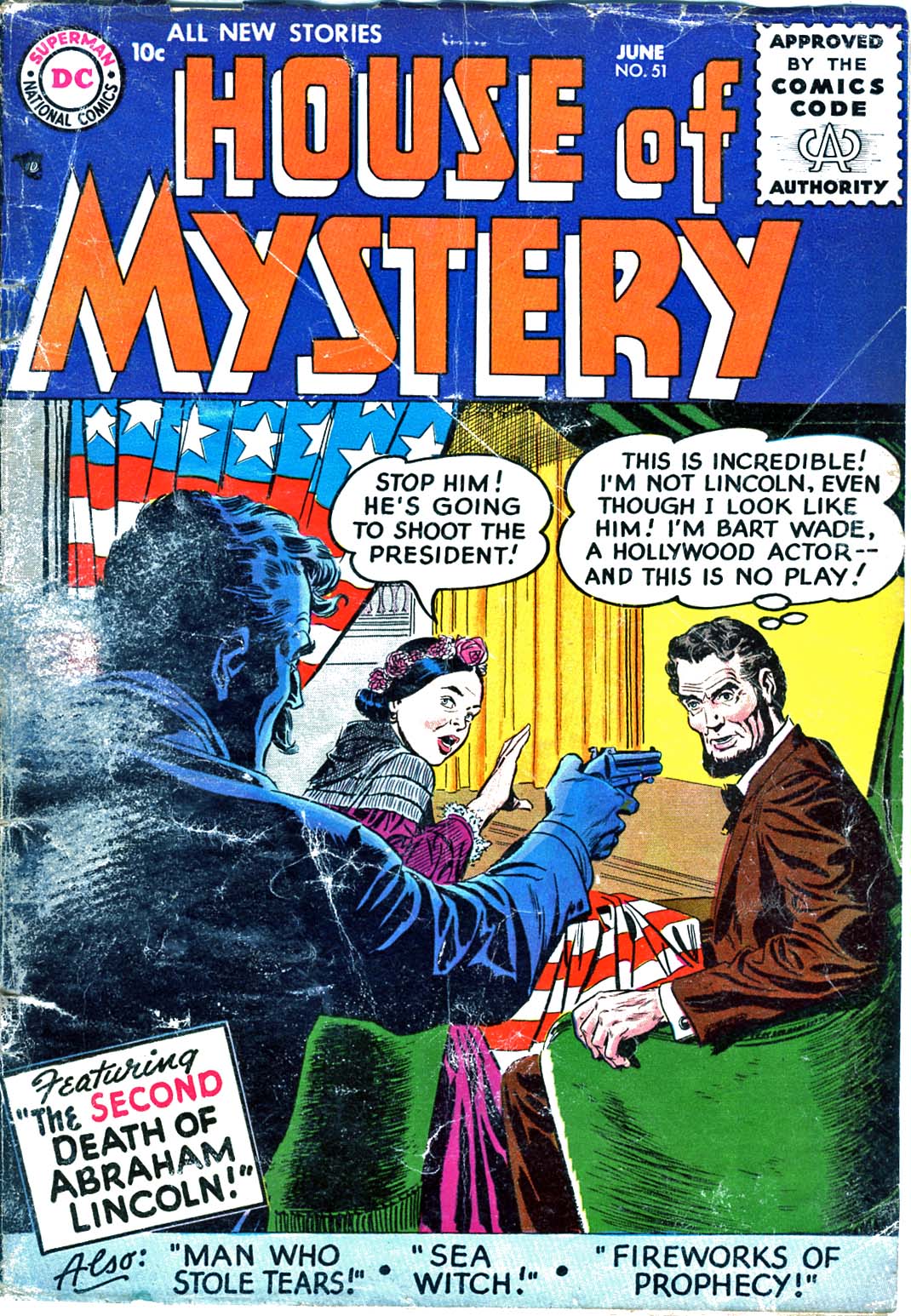 Read online House of Mystery (1951) comic -  Issue #51 - 1