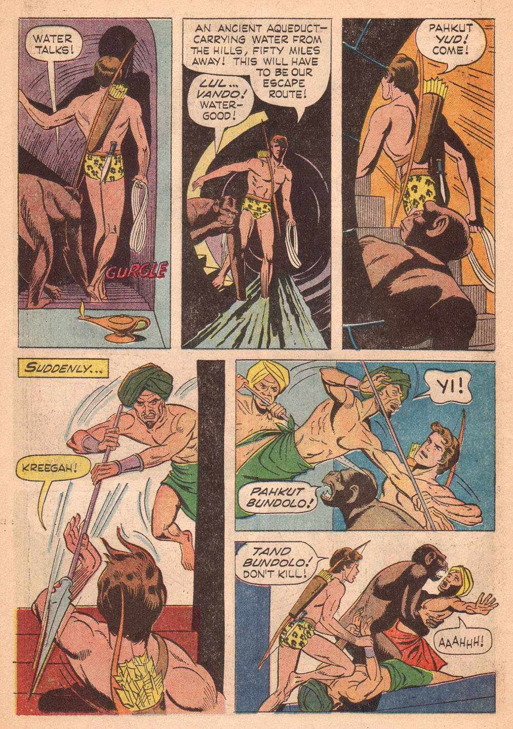 Read online Korak, Son of Tarzan (1964) comic -  Issue #9 - 14