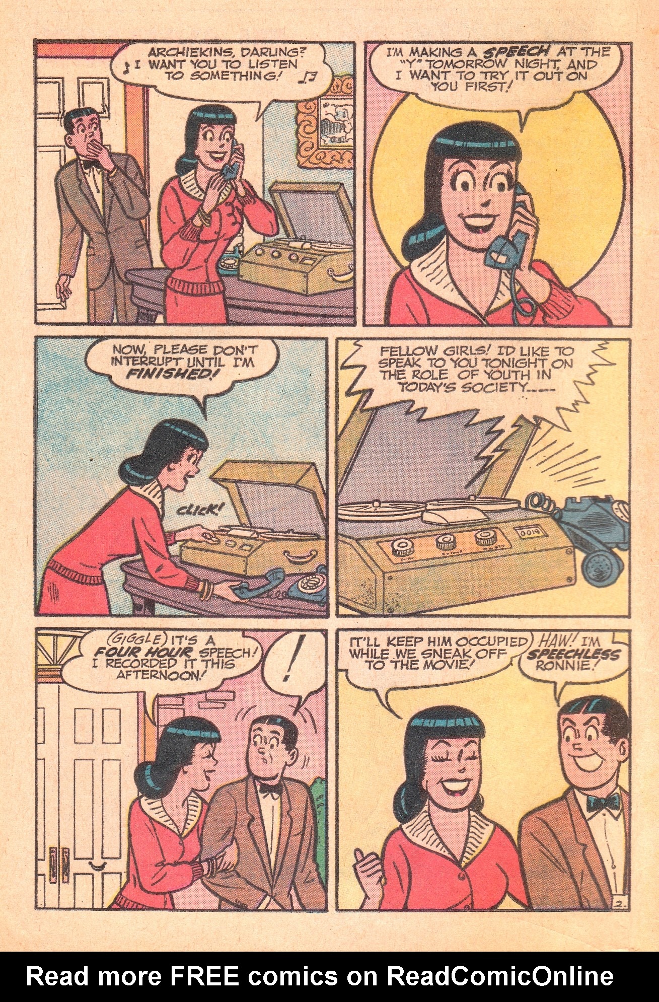 Read online Reggie comic -  Issue #15 - 4