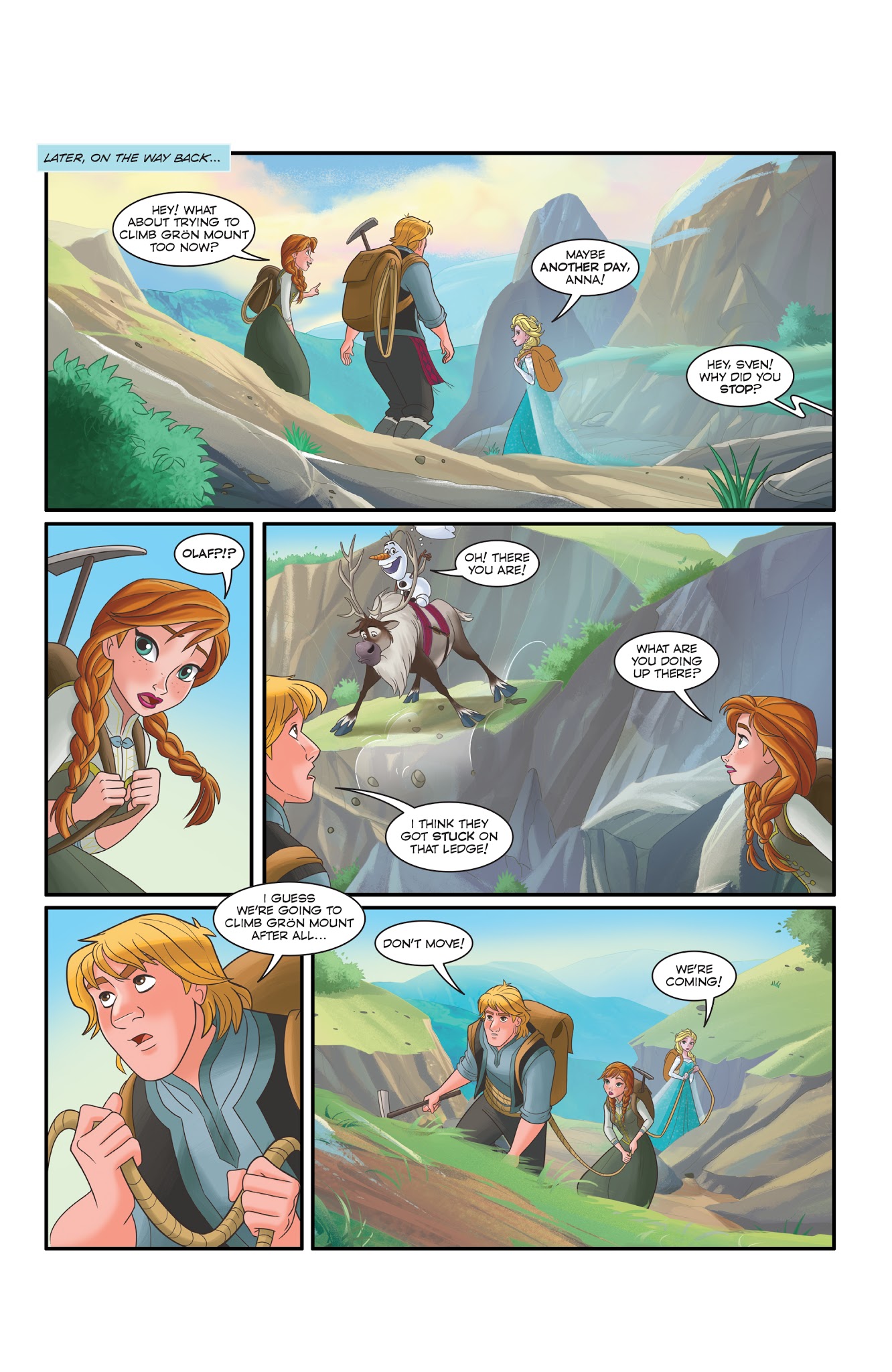 Read online Disney Frozen comic -  Issue #7 - 16