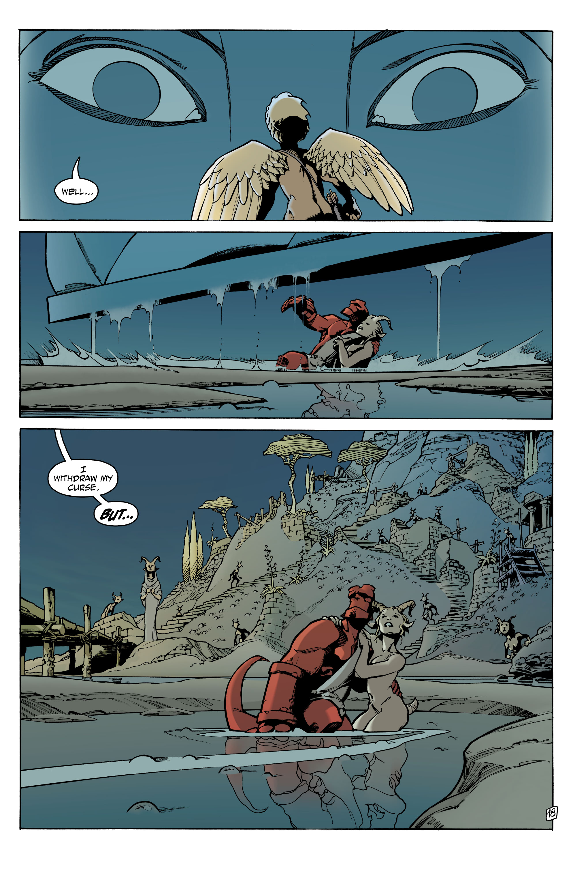 Read online Hellboy and the B.P.R.D.: Night of the Cyclops comic -  Issue # Full - 19