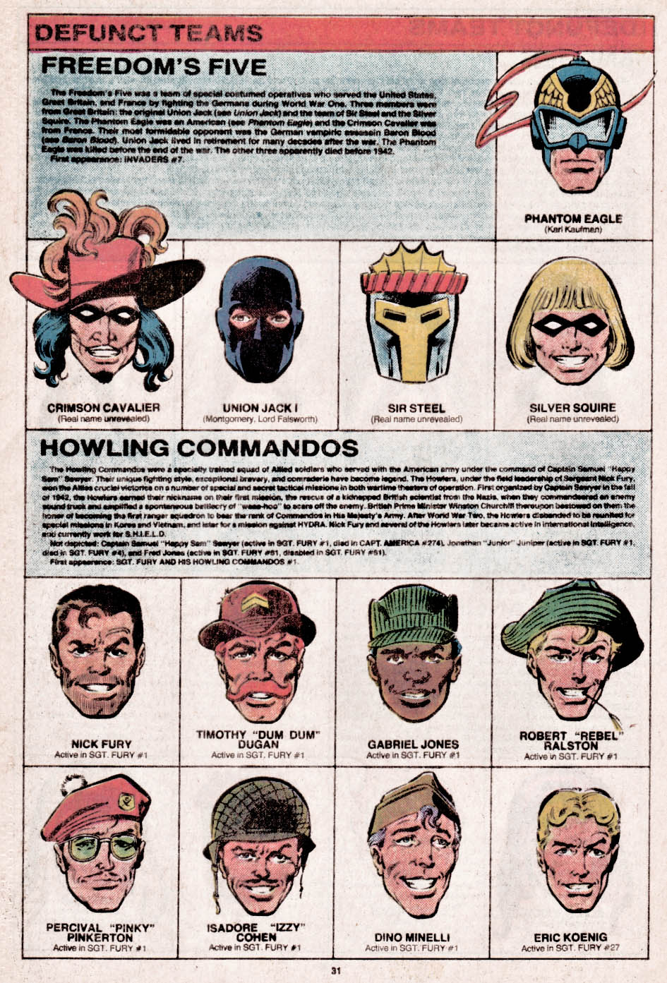 The Official Handbook of the Marvel Universe issue 13 - Page 32