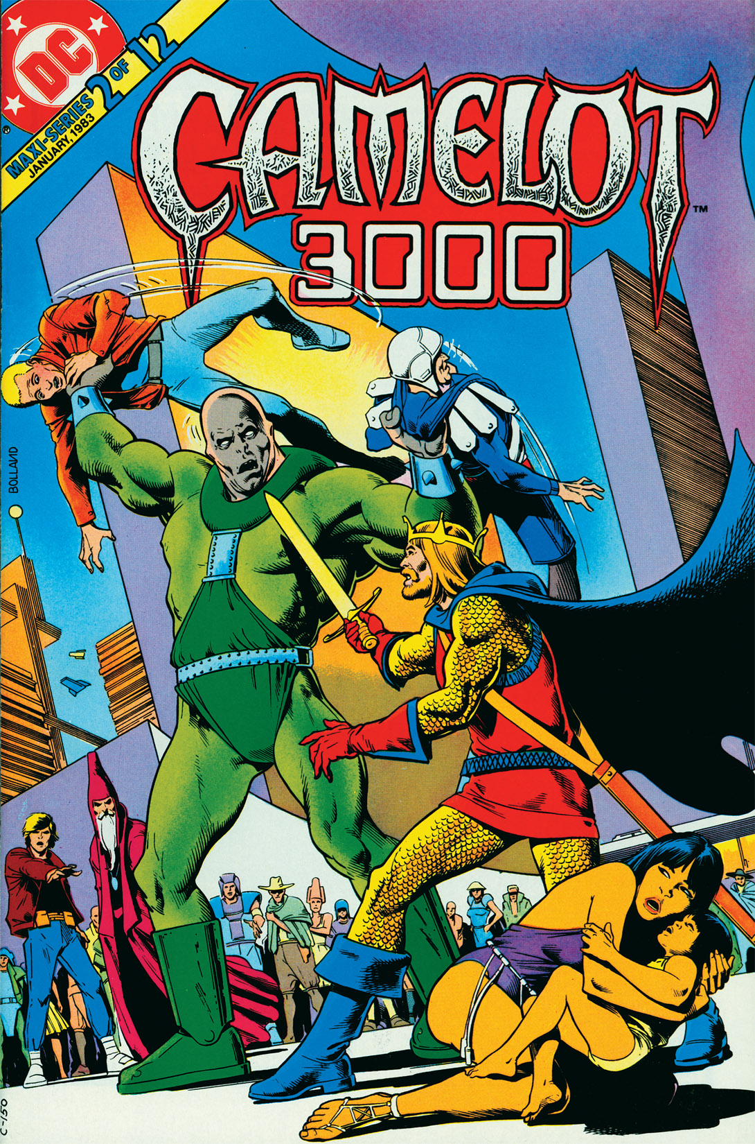 Read online Camelot 3000 comic -  Issue #2 - 1