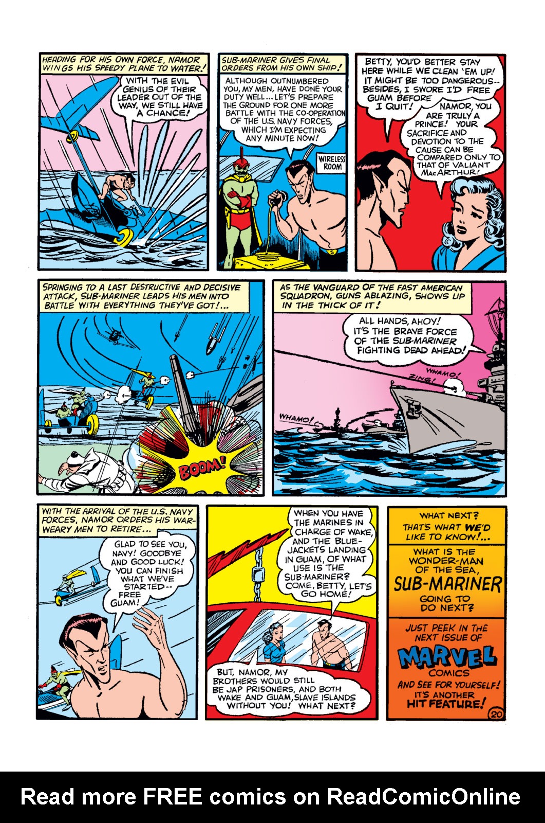 Read online The Human Torch (1940) comic -  Issue #7 - 65