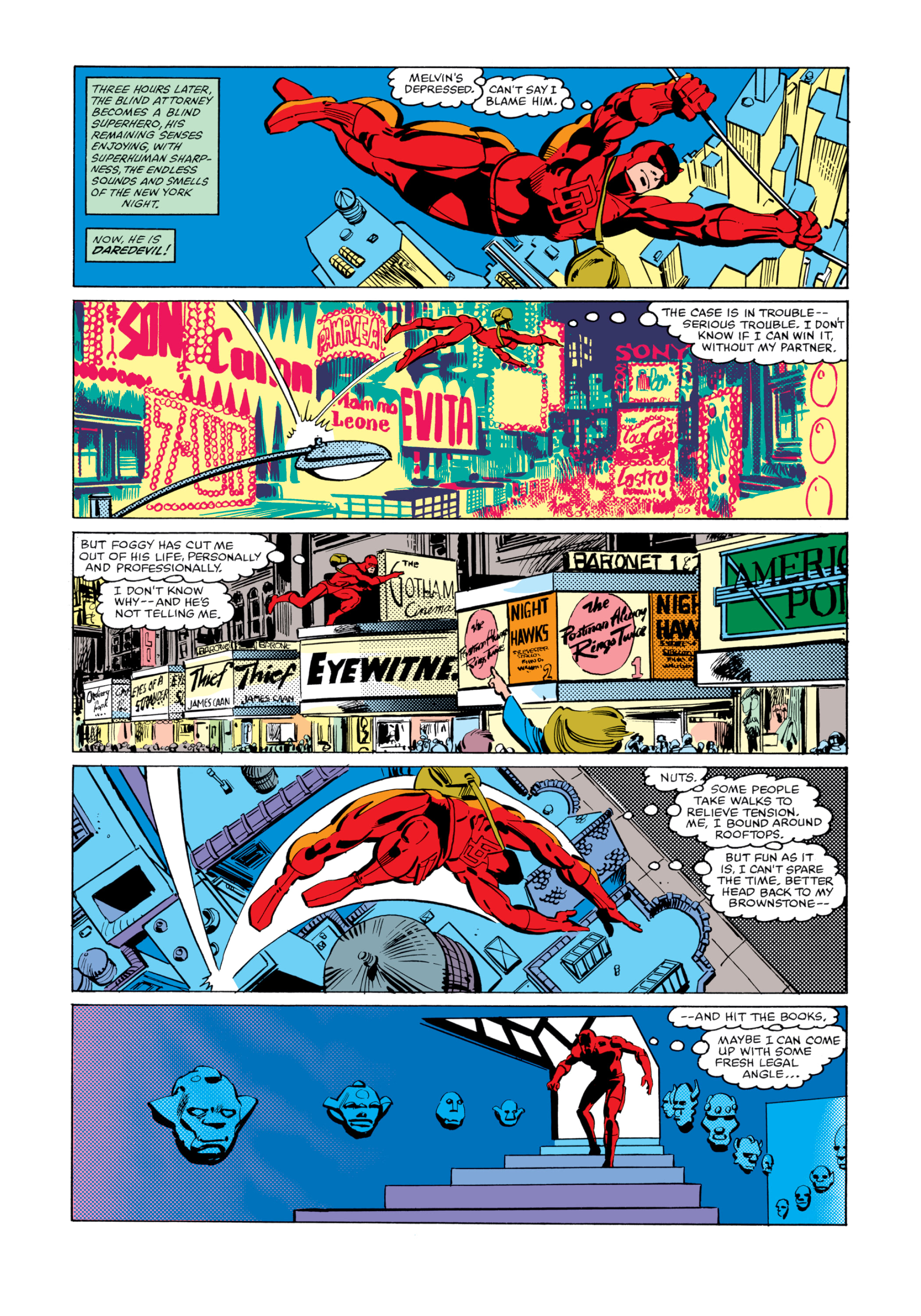 Read online Marvel Masterworks: Daredevil comic -  Issue # TPB 16 (Part 1) - 35