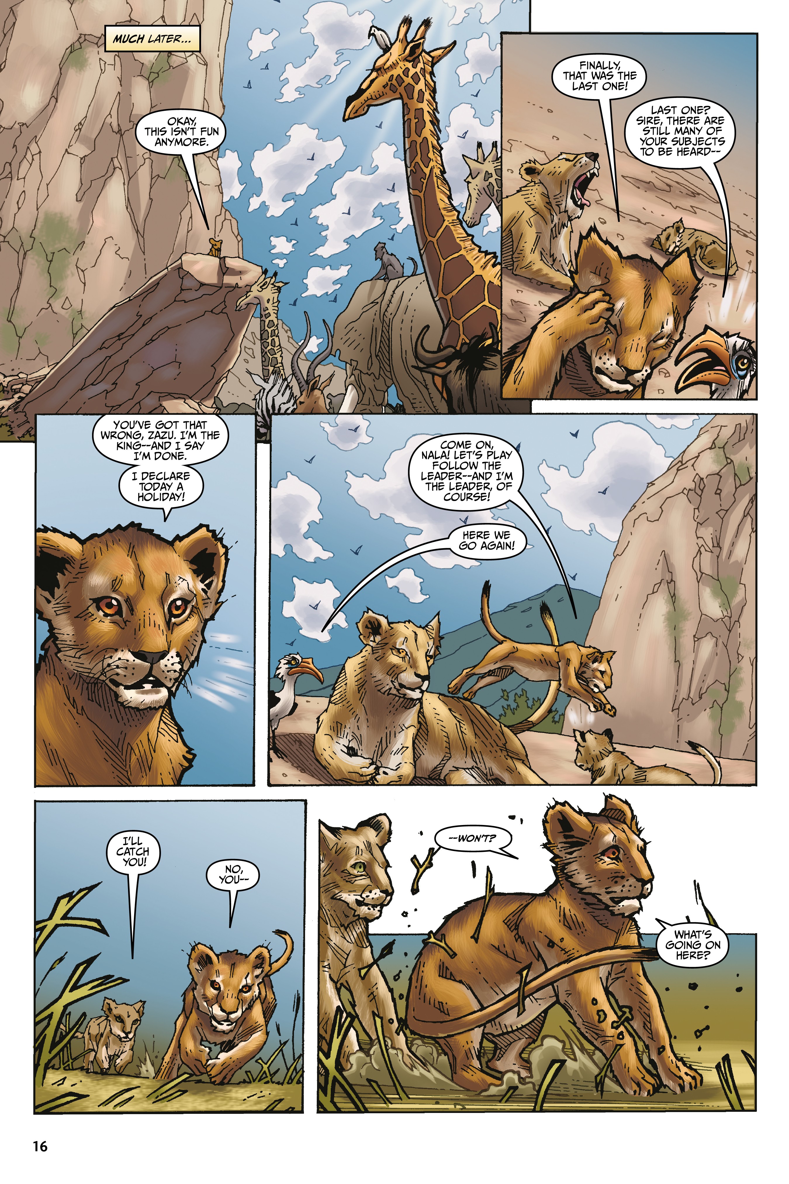 Read online Disney The Lion King: Wild Schemes and Catastrophes comic -  Issue # TPB - 17