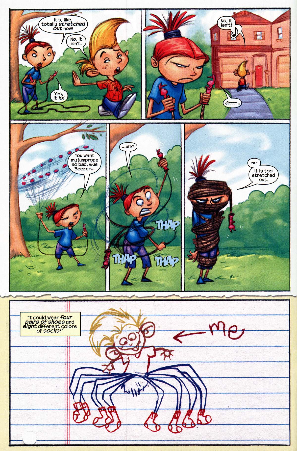 Read online Marvelous Adventures of Gus Beezer comic -  Issue # Spider-Man - 6