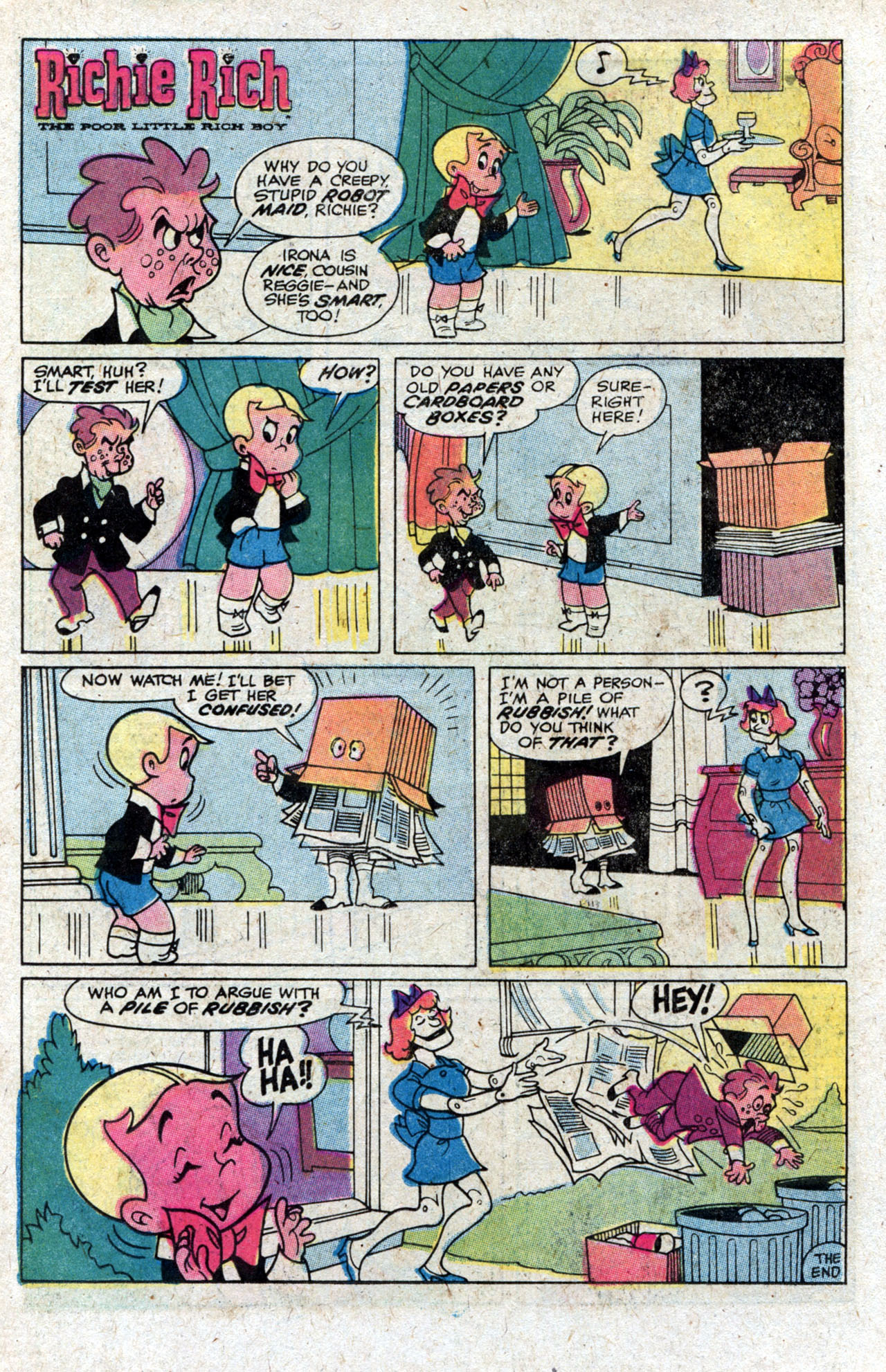 Read online Richie Rich Zillionz comic -  Issue #25 - 26