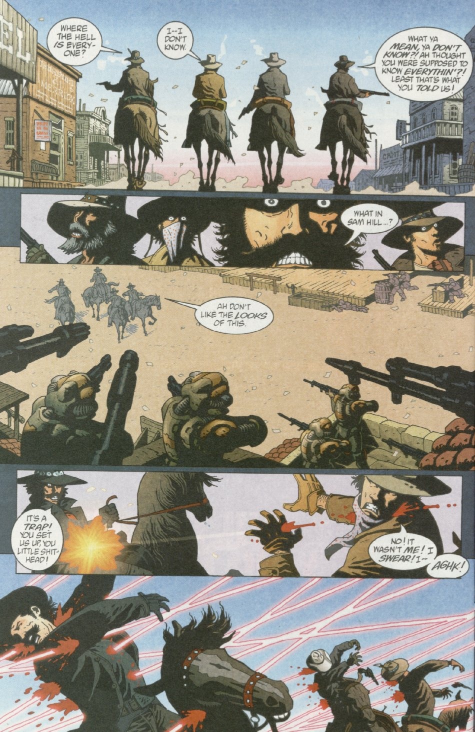 Read online Weird Western Tales (2001) comic -  Issue #2 - 8