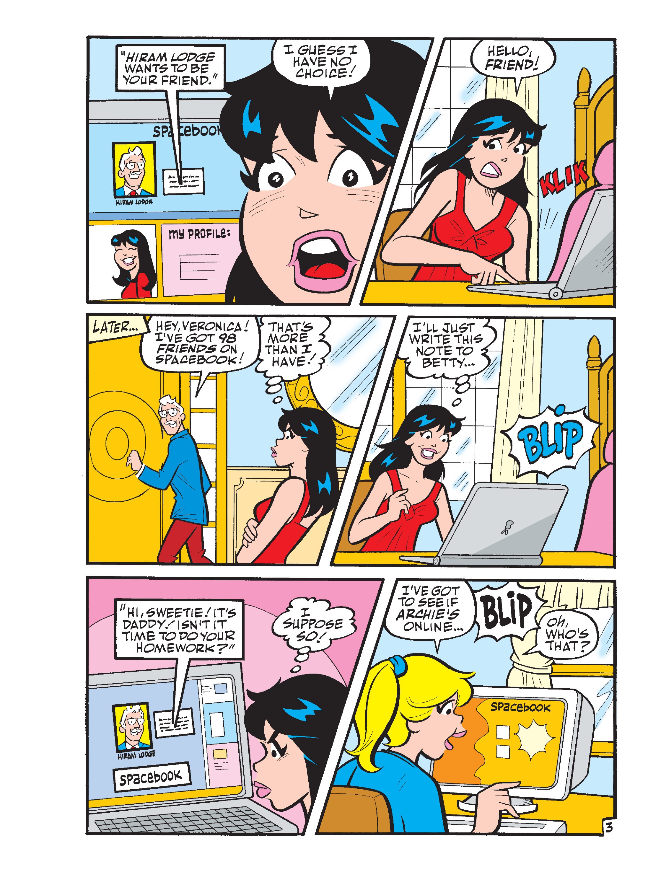Read online Betty & Veronica Friends Double Digest comic -  Issue #246 - 134