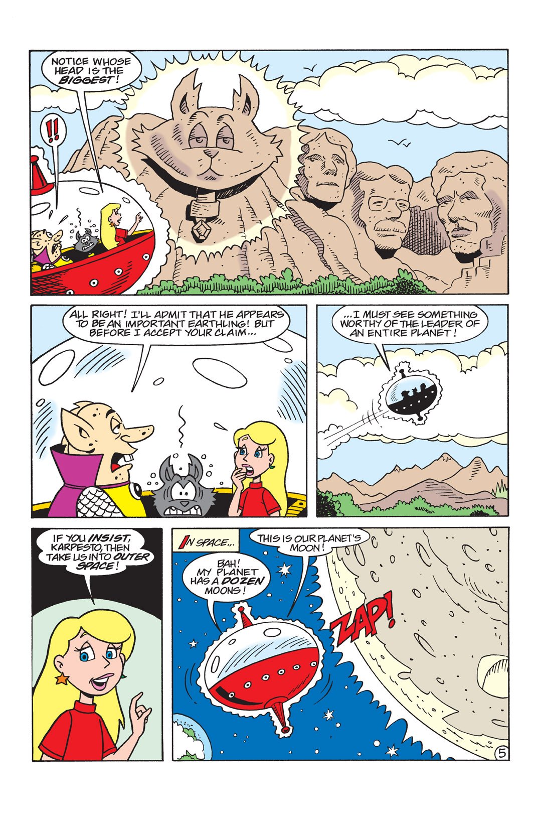 Read online Sabrina the Teenage Witch (2000) comic -  Issue #22 - 24