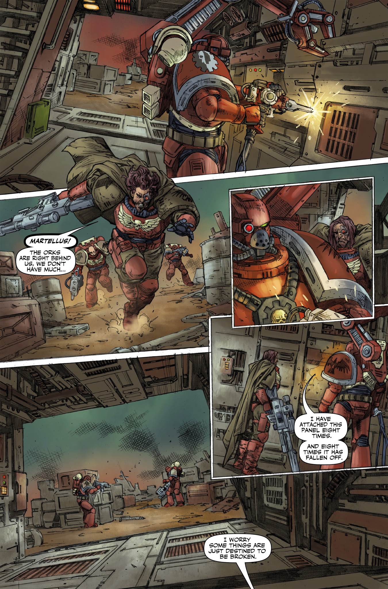 Read online Warhammer 40,000: Dawn of War comic -  Issue #2 - 16