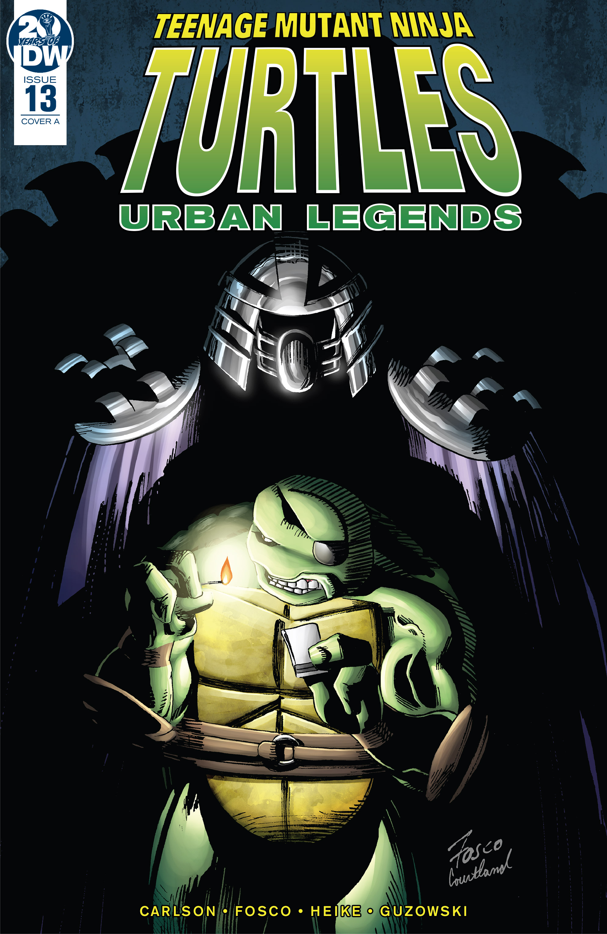Read online Teenage Mutant Ninja Turtles: Urban Legends comic -  Issue #13 - 1