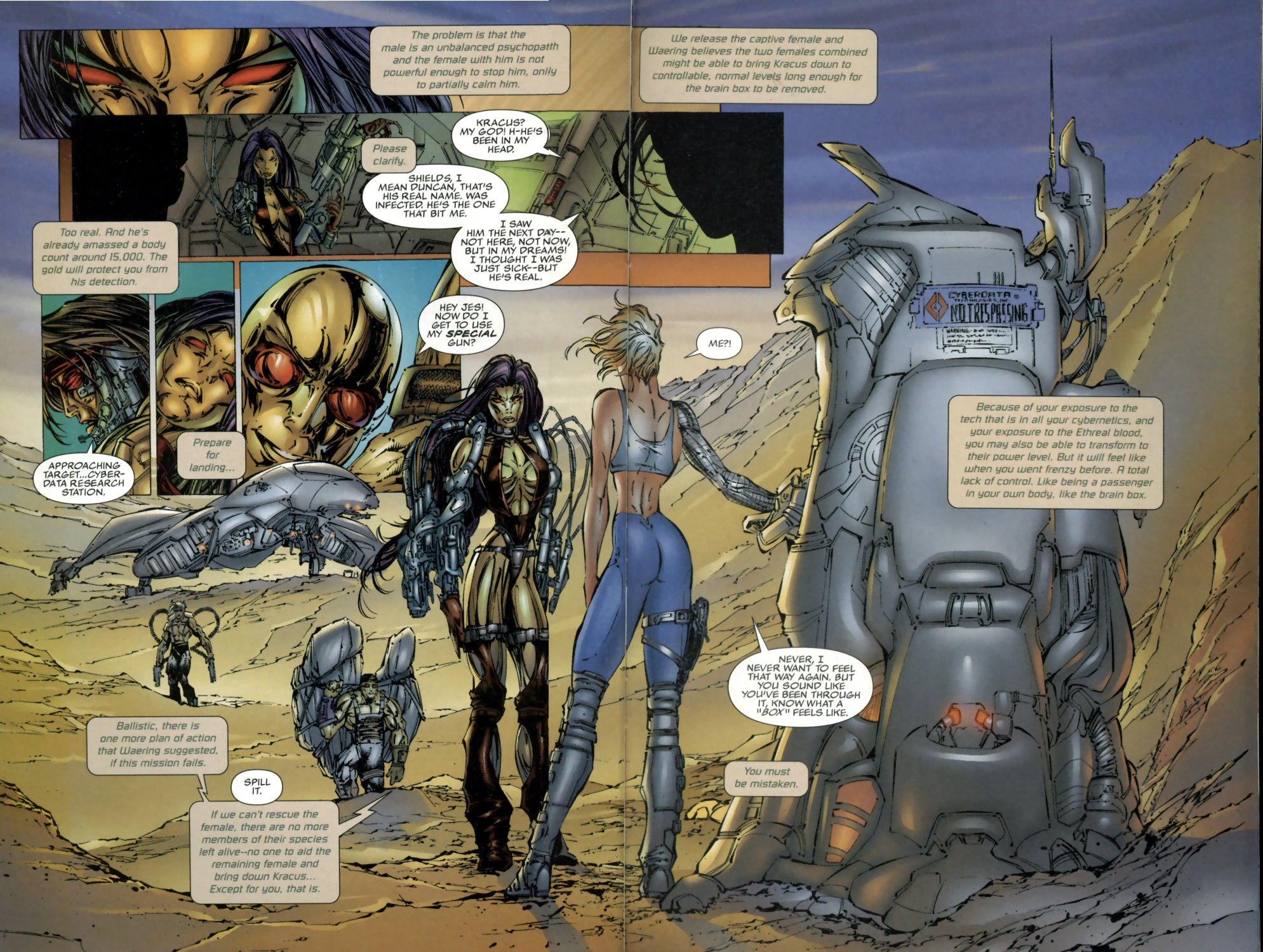 Read online Ballistic (1995) comic -  Issue #2 - 19