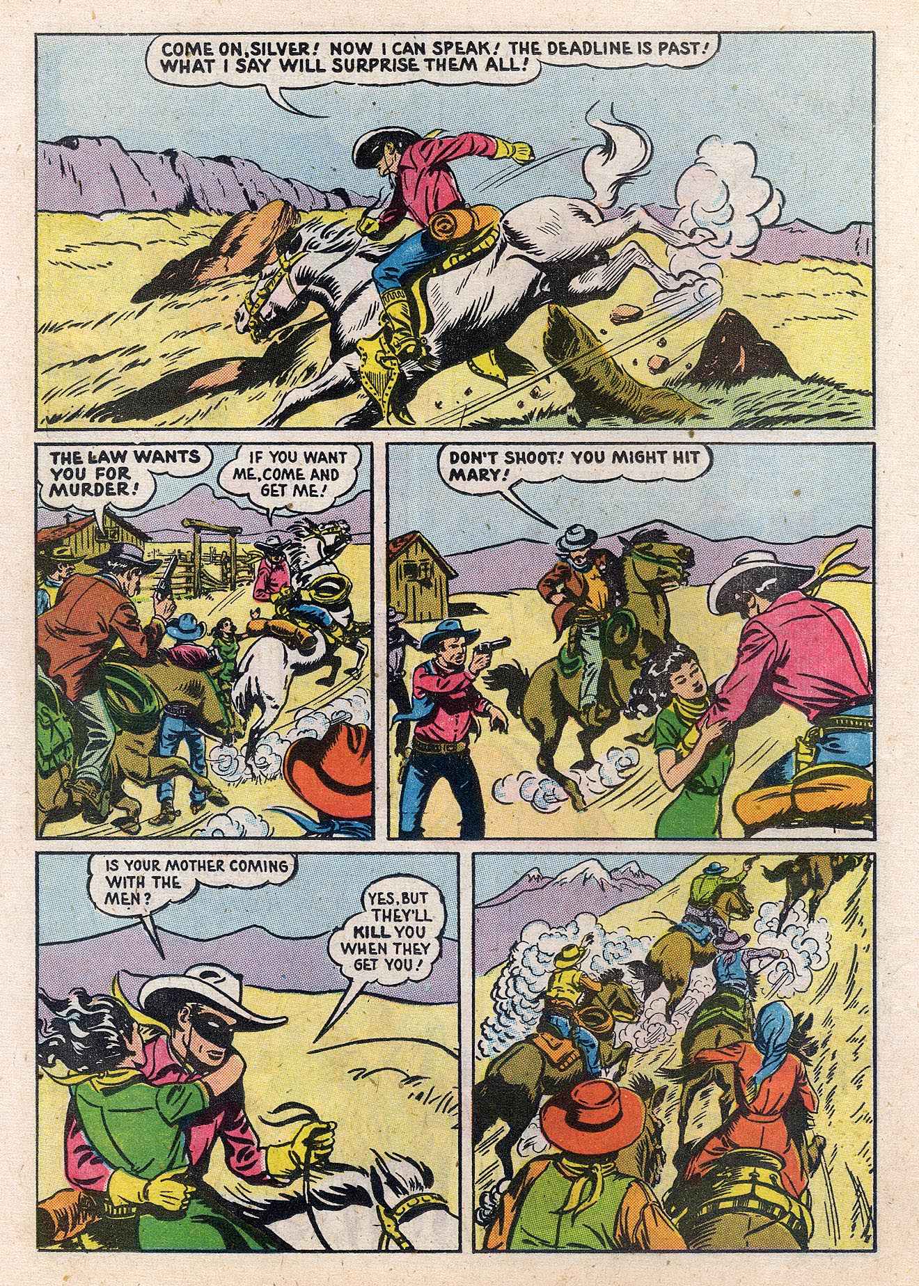Read online The Lone Ranger (1948) comic -  Issue #27 - 30