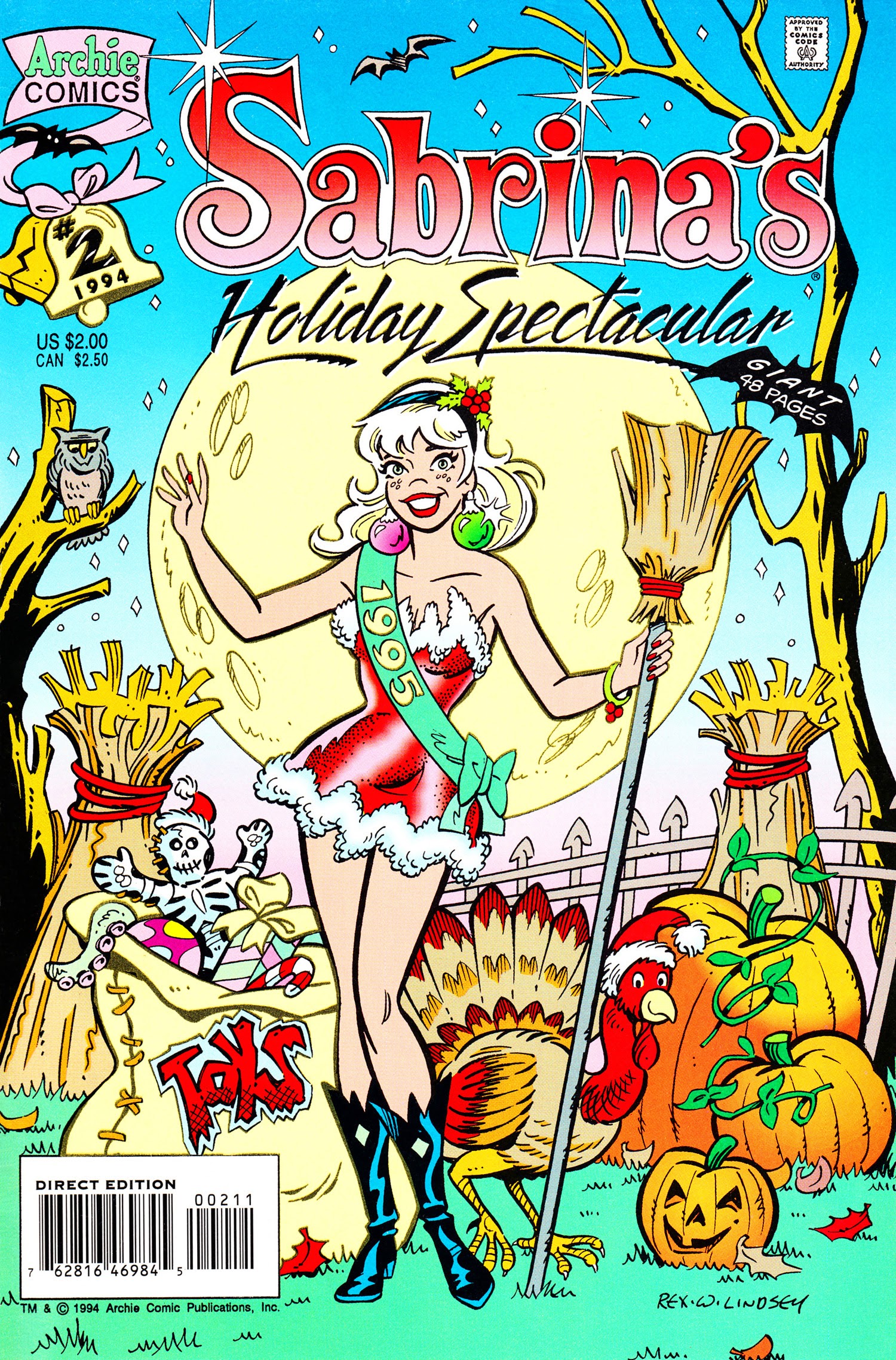 Read online Sabrina's Holiday Spectacular comic -  Issue #2 - 1