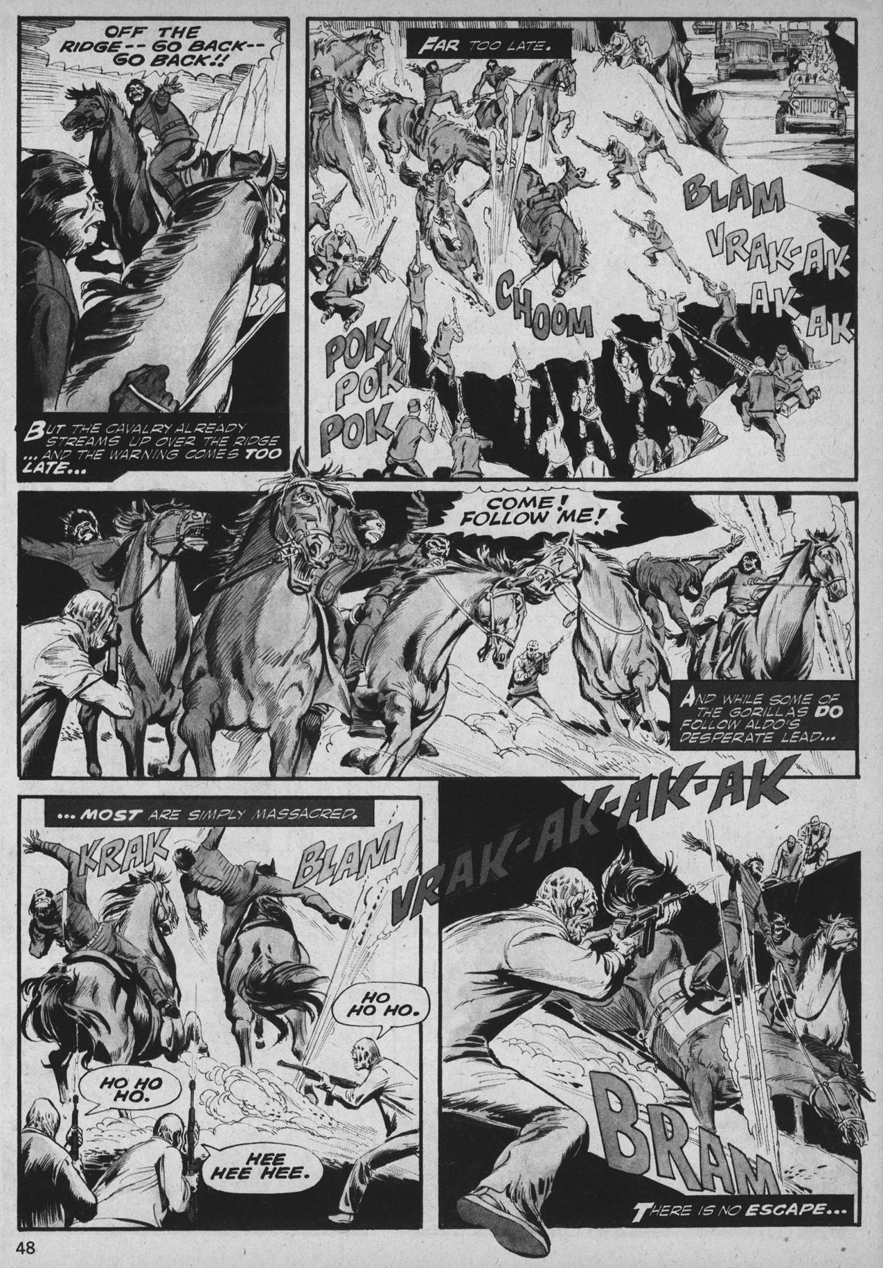 Read online Planet of the Apes comic -  Issue #26 - 48