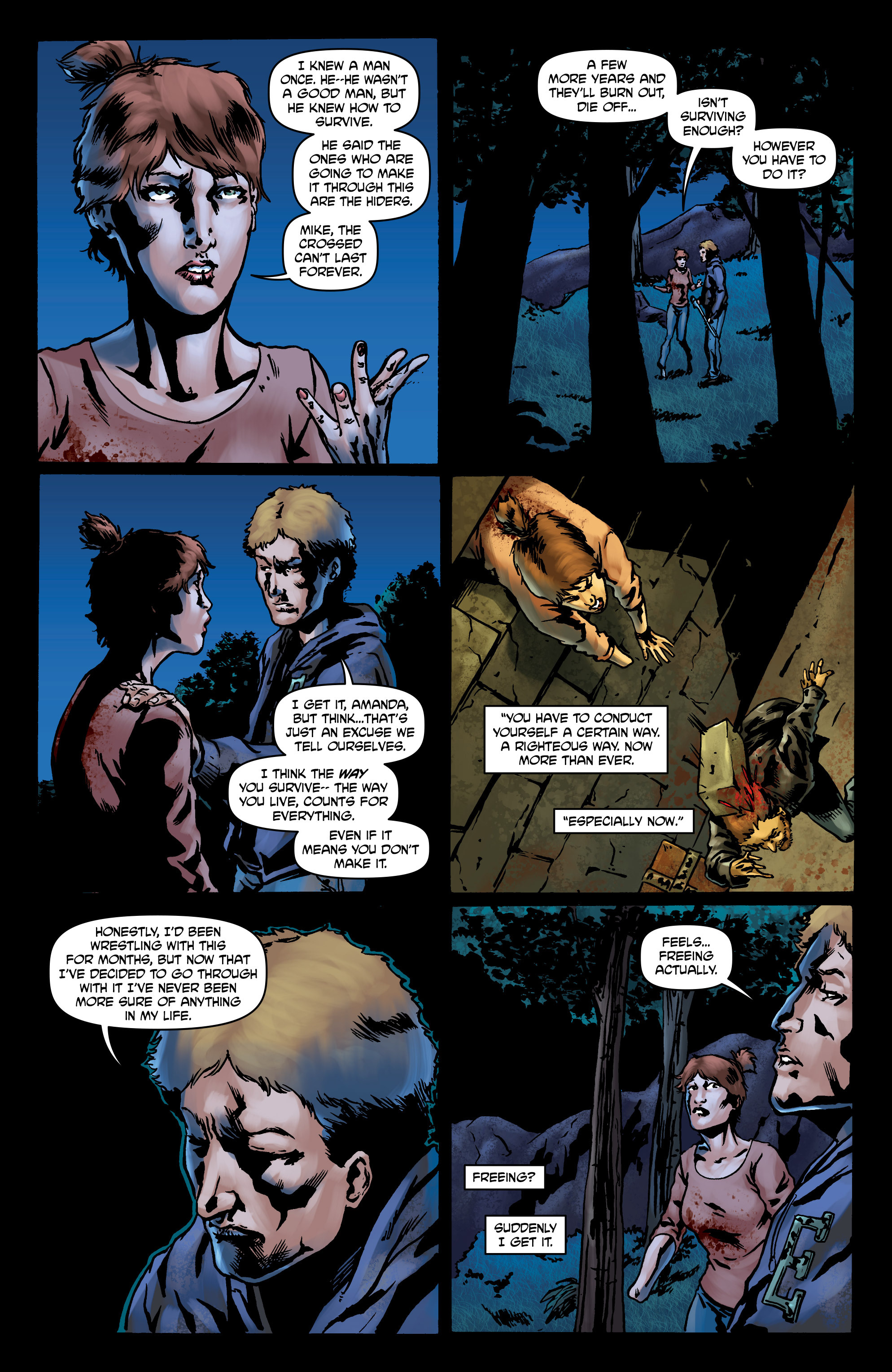 Read online Crossed: Badlands comic -  Issue #35 - 14