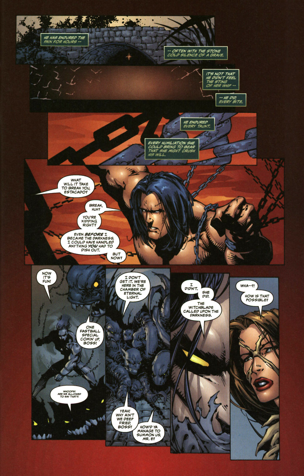 Read online The Darkness/Witchblade comic -  Issue # Full - 13