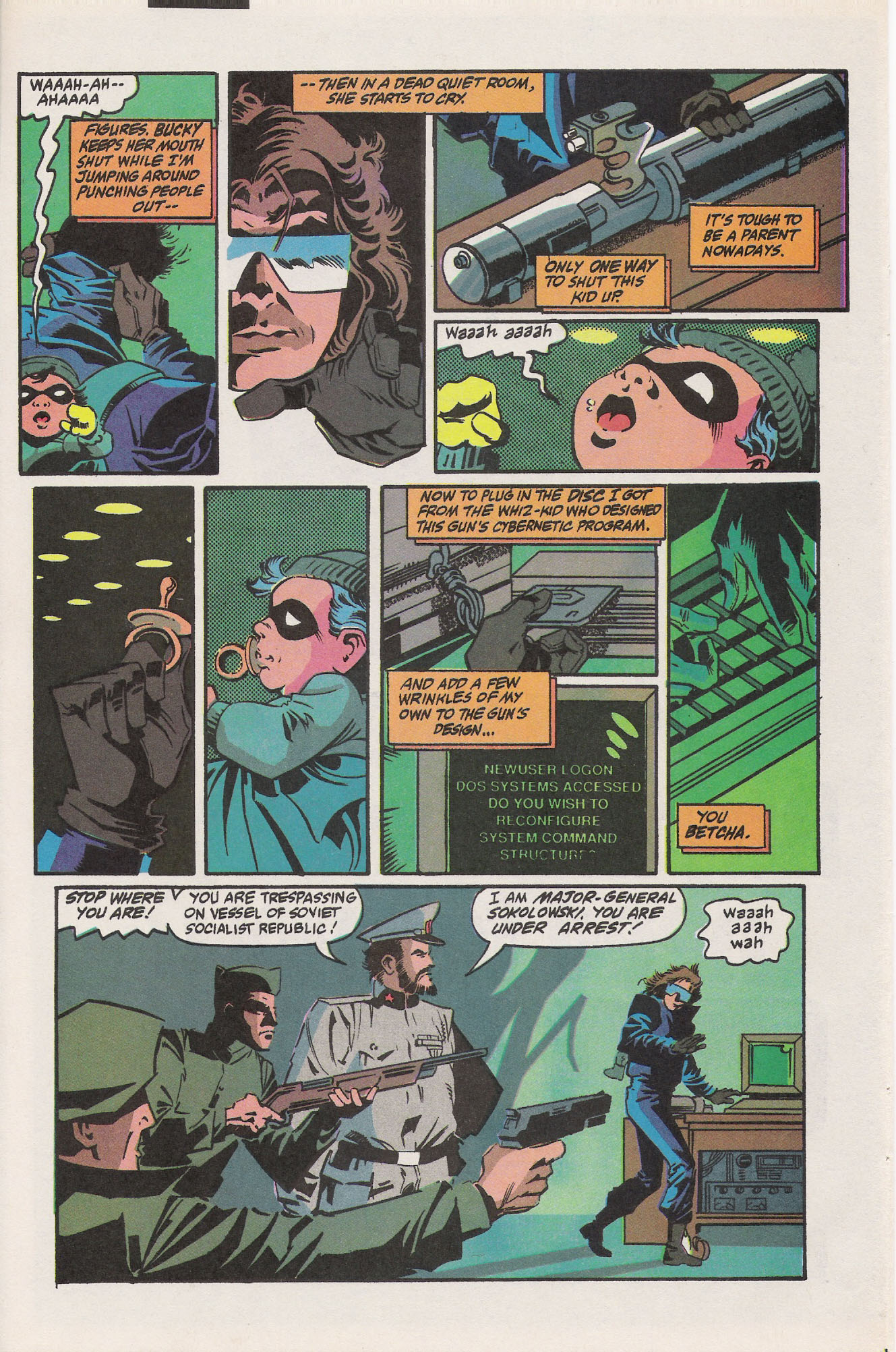 Read online Nomad (1990) comic -  Issue #4 - 9