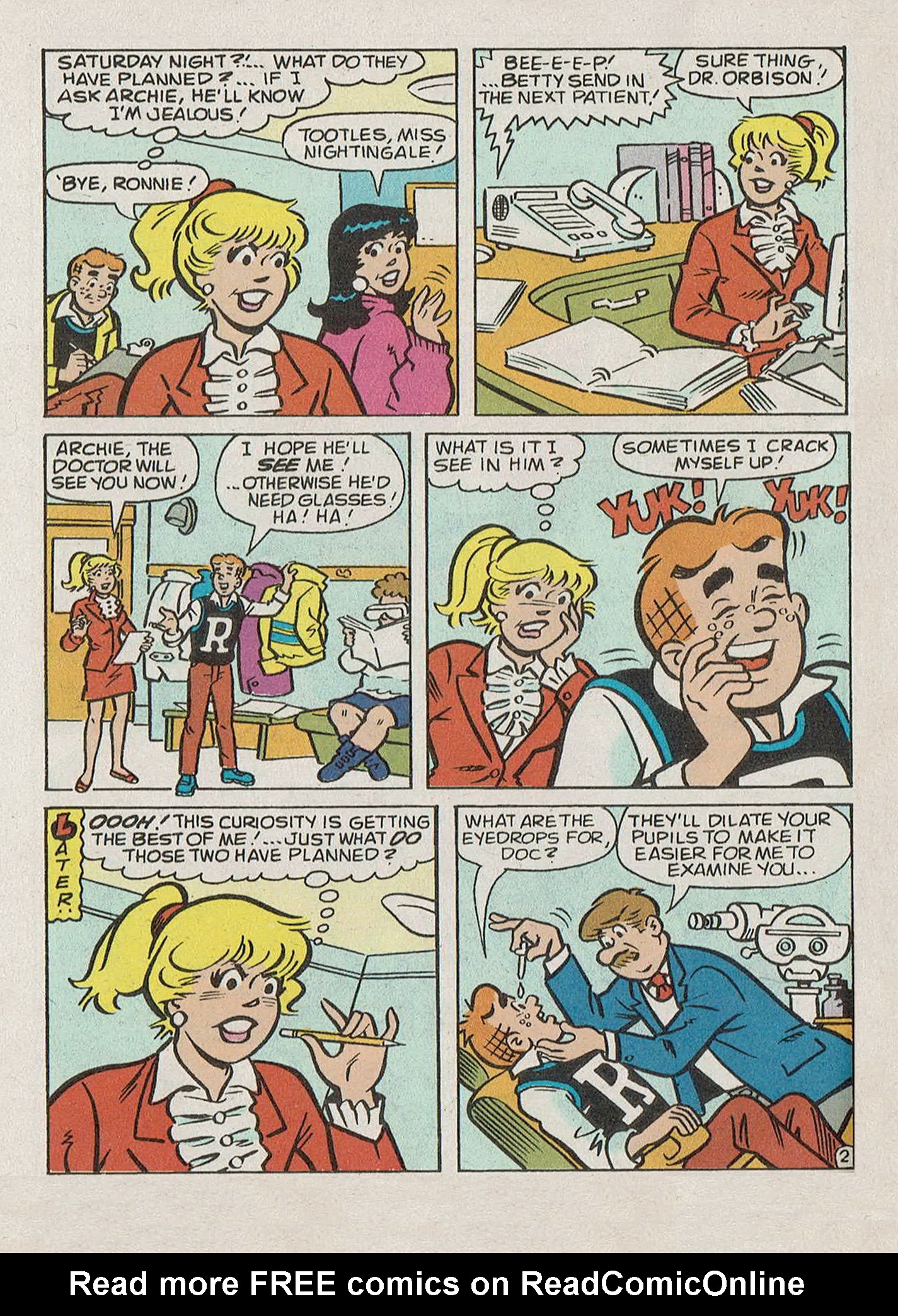 Read online Archie's Story & Game Digest Magazine comic -  Issue #39 - 45