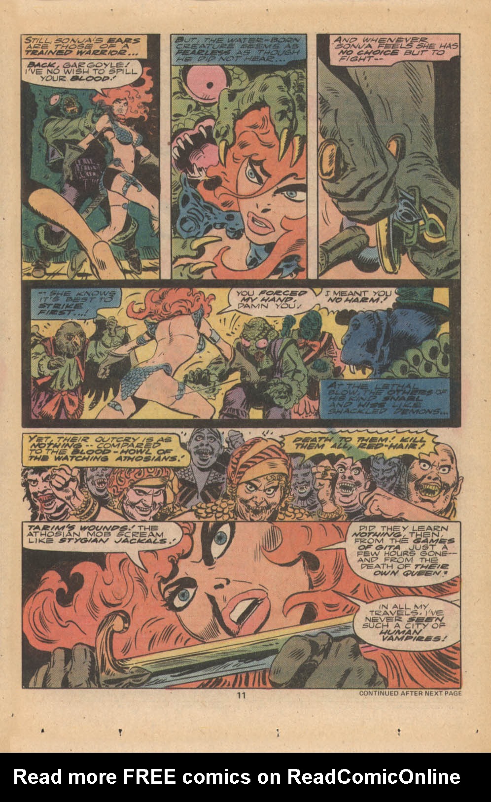 Read online Red Sonja (1977) comic -  Issue #4 - 8