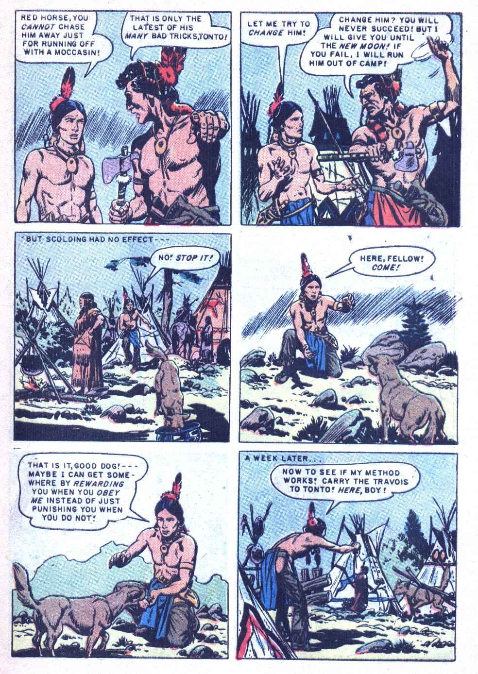 Read online Lone Ranger's Companion Tonto comic -  Issue #28 - 29