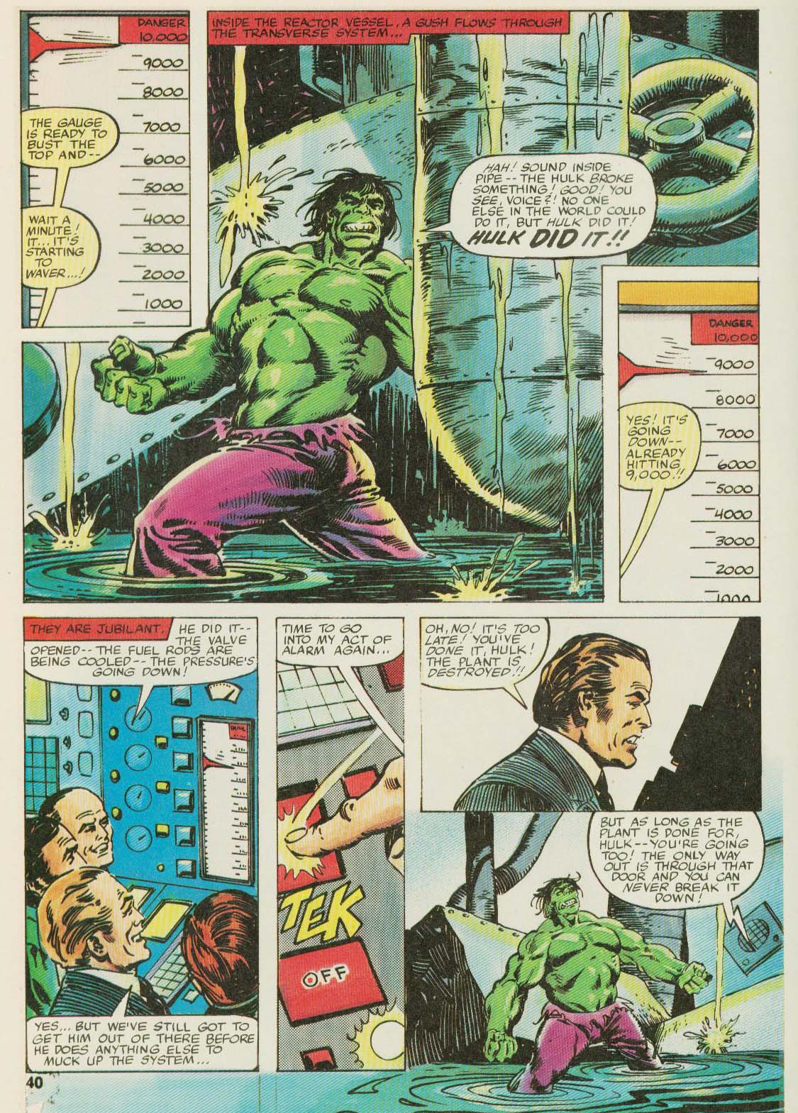 Read online Hulk (1978) comic -  Issue #20 - 40