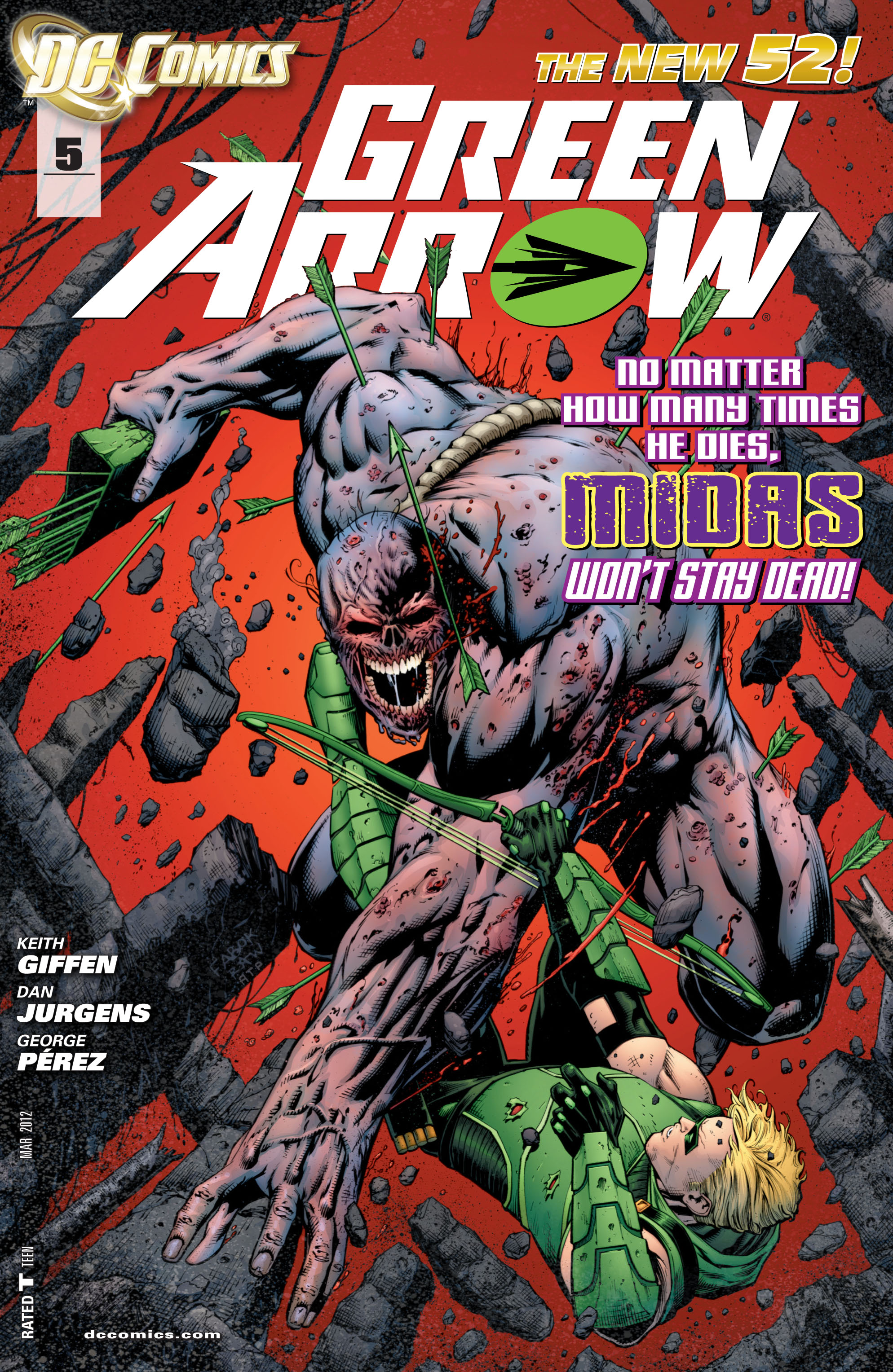 Read online Green Arrow (2011) comic -  Issue #5 - 1