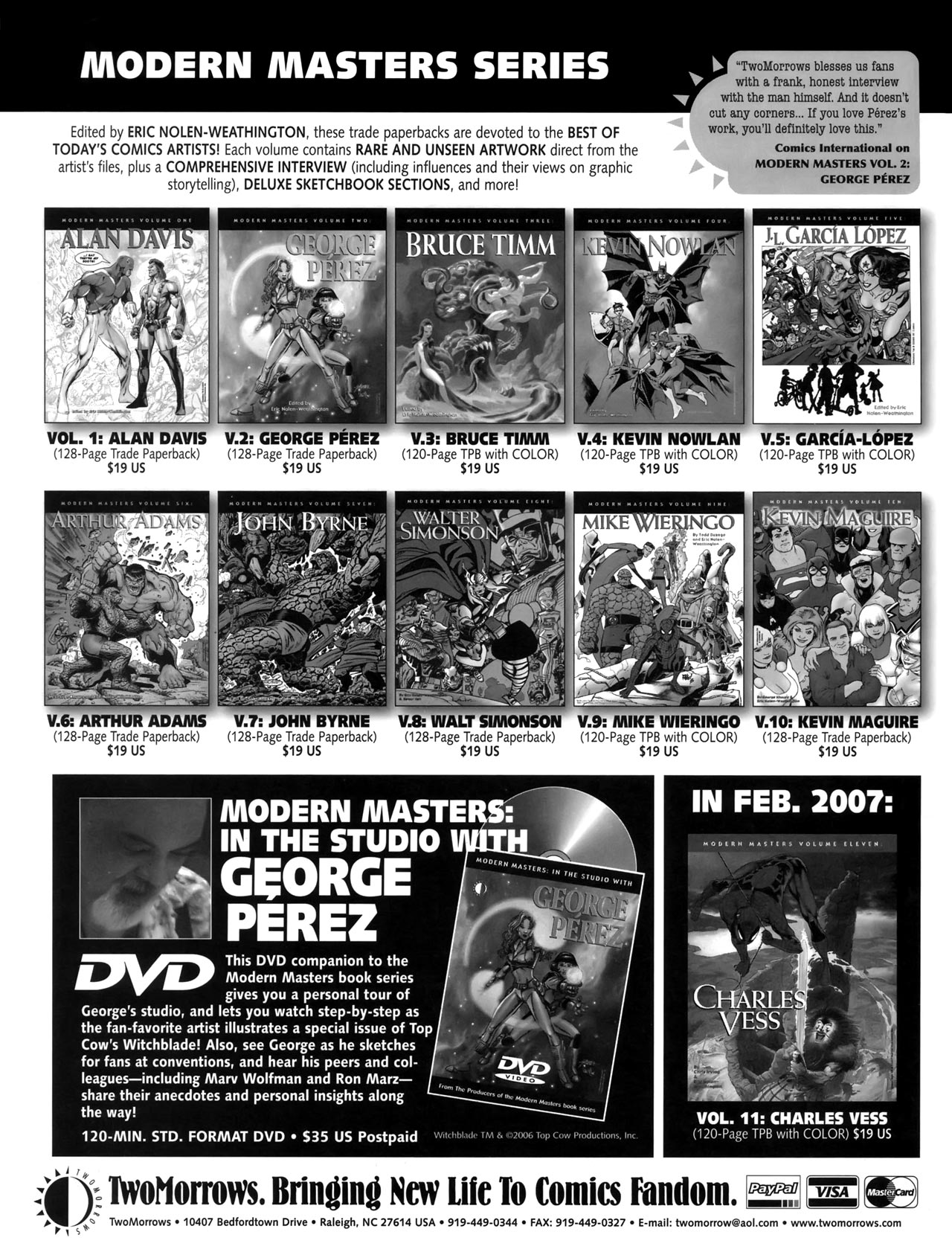 Read online Modern Masters comic -  Issue #1 - 129