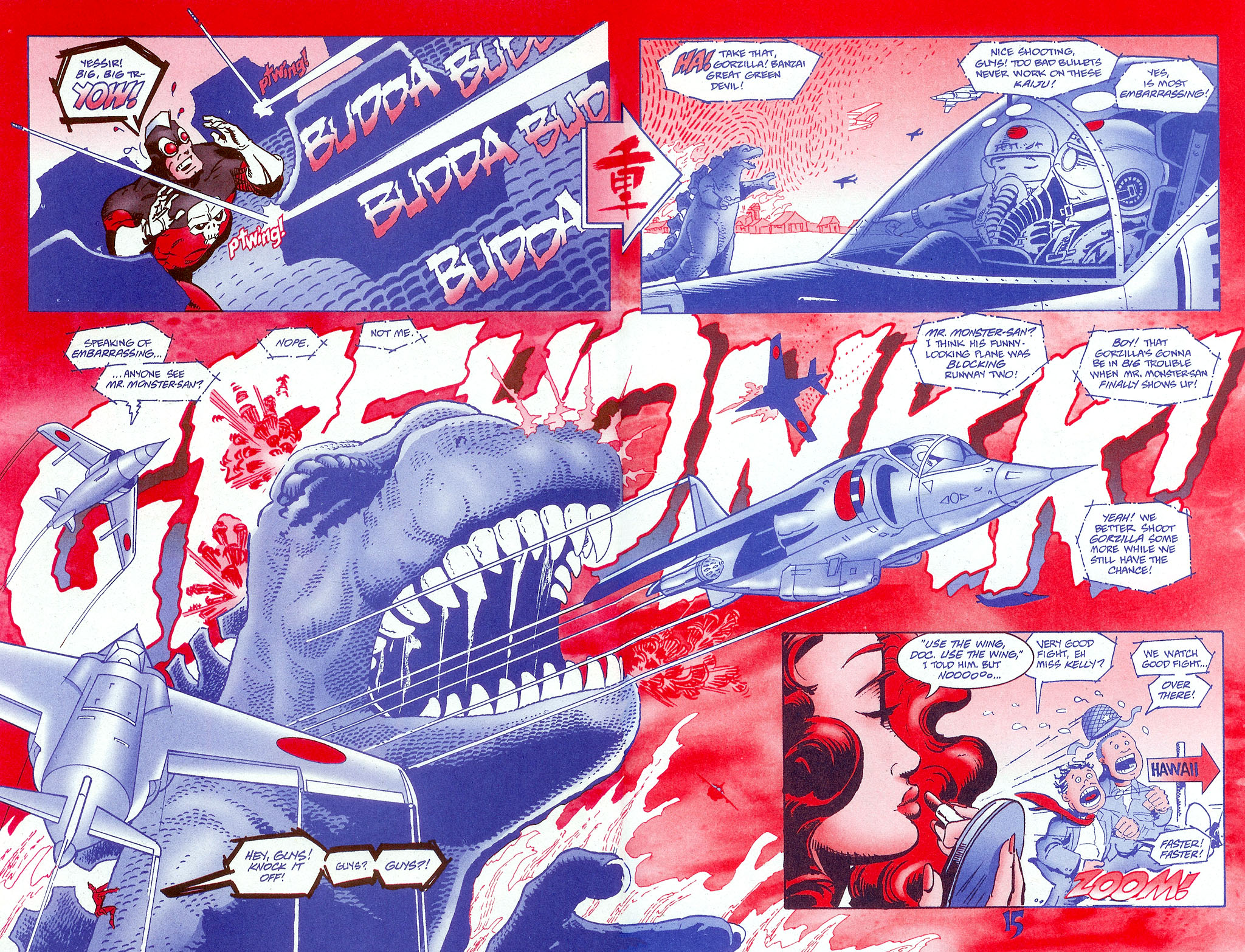 Read online Mr. Monster vs Gorzilla comic -  Issue # Full - 9