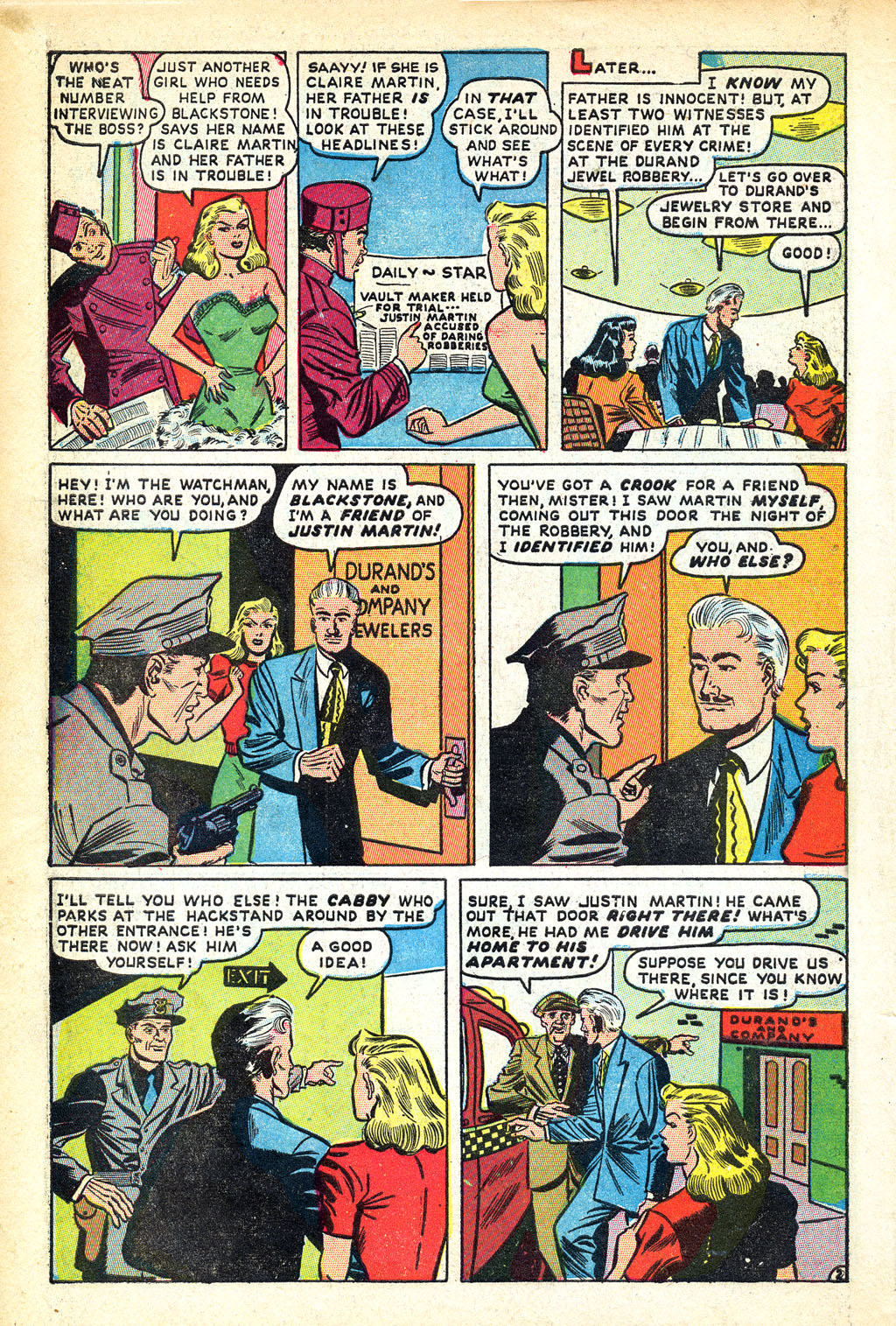 Read online Blackstone the Magician comic -  Issue #3 - 4