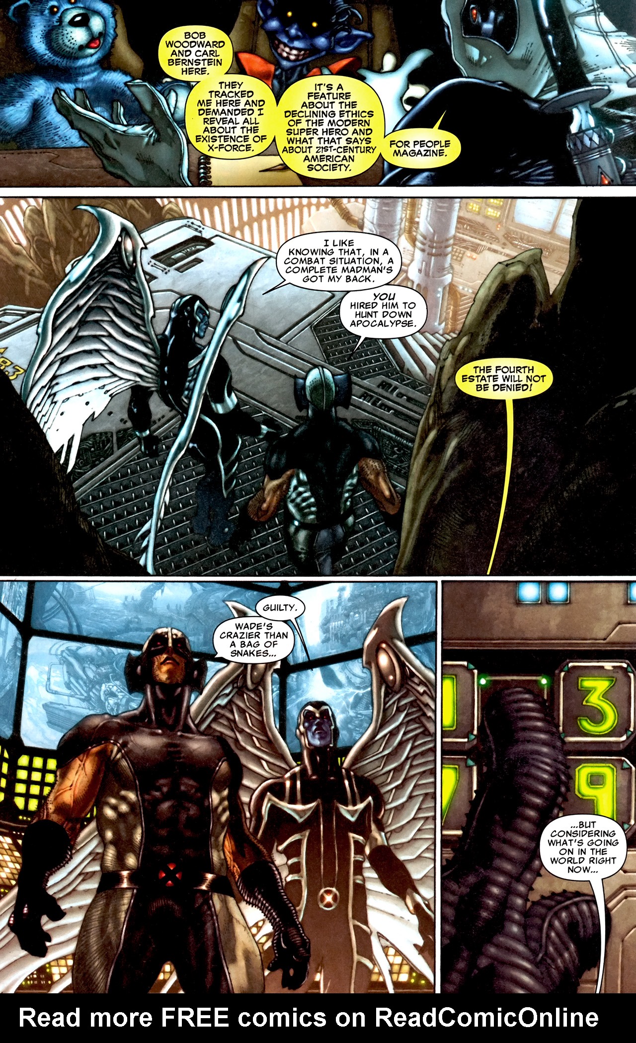 Read online Fear Itself: Uncanny X-Force comic -  Issue #1 - 6