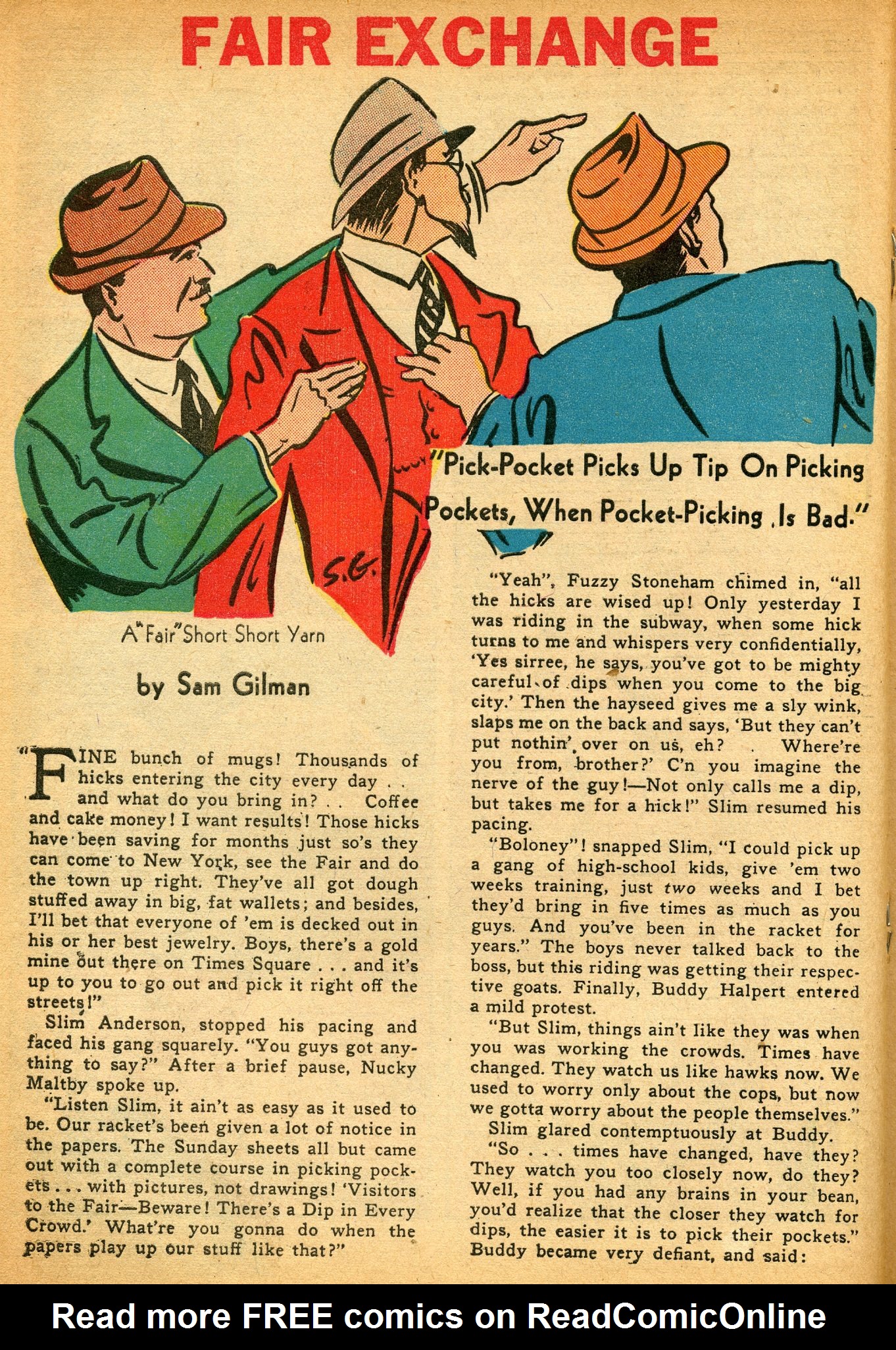 Read online Keen Detective Funnies comic -  Issue #16 - 34