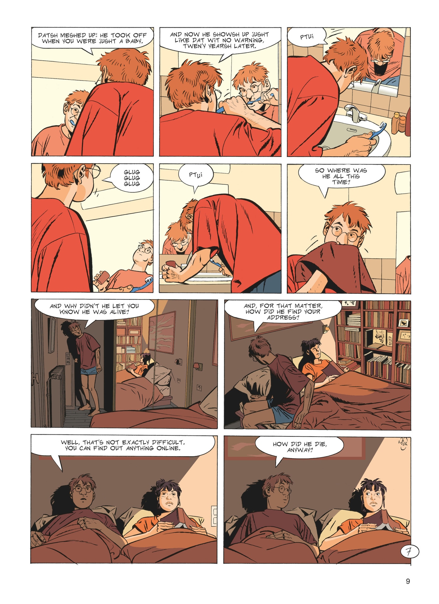 Read online Jerome K. Jerome Bloche comic -  Issue #1 - 9