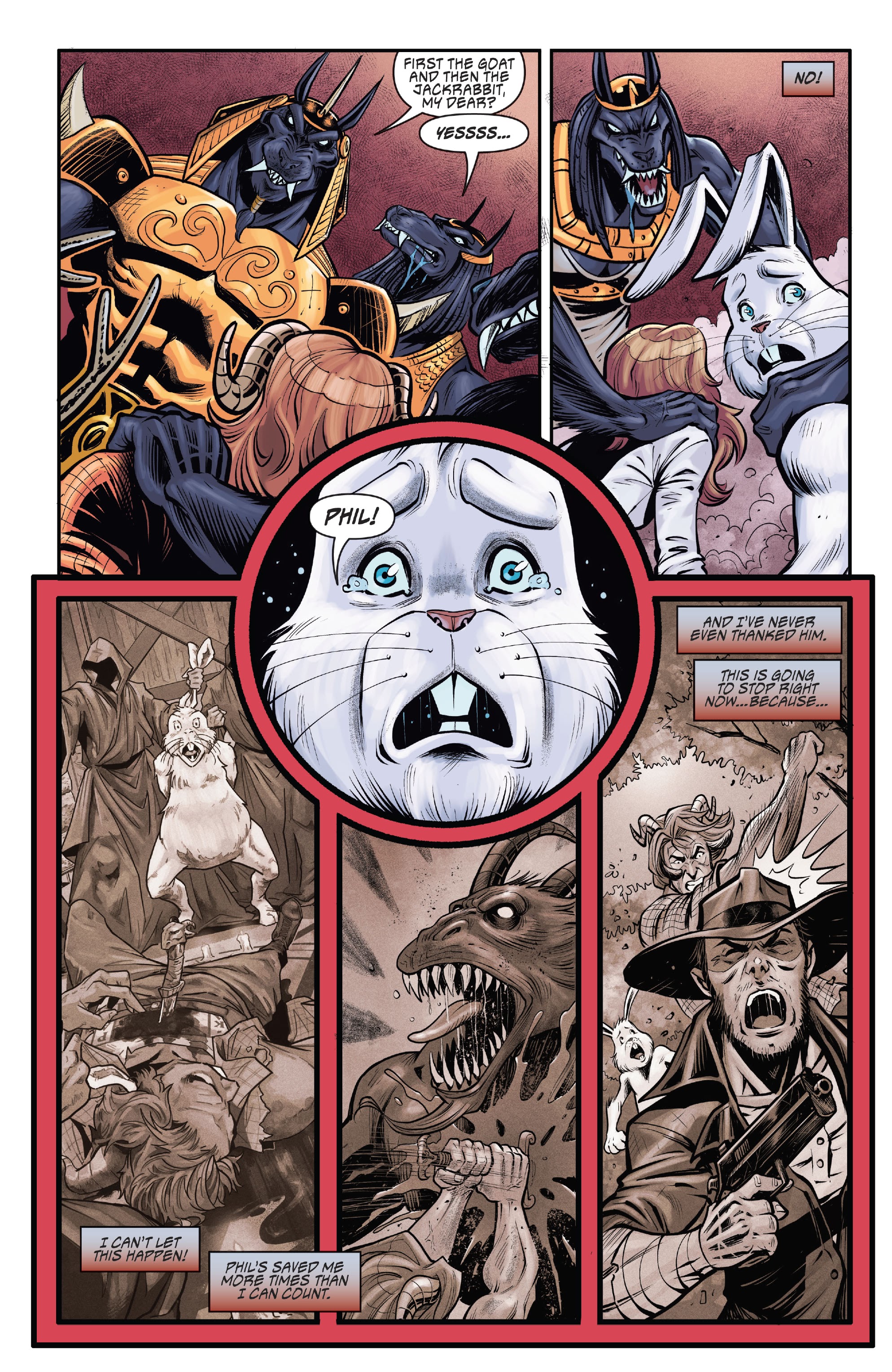 Read online Man Goat & the Bunnyman: Green Eggs & Blam comic -  Issue #3 - 25