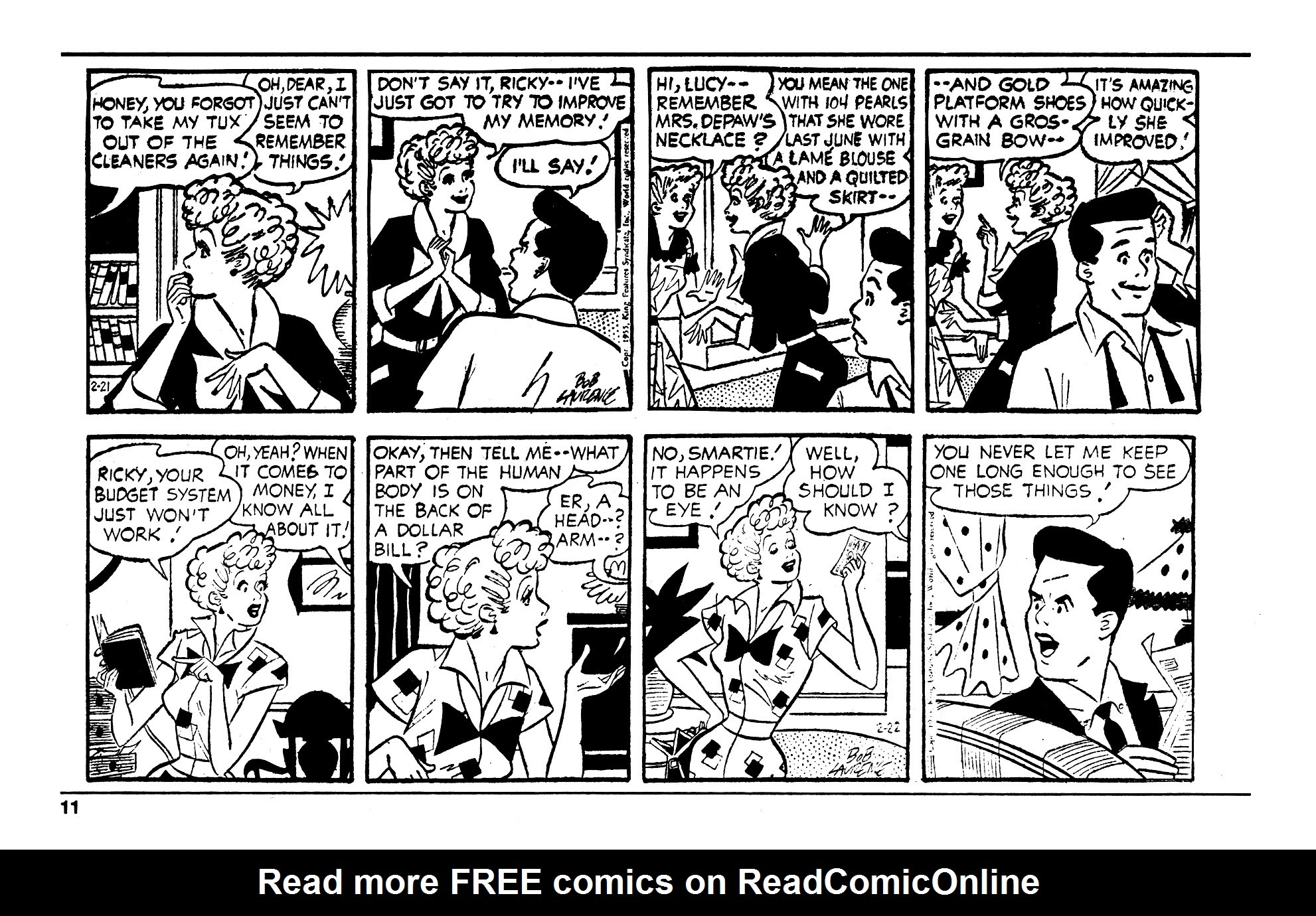 Read online I Love Lucy Too comic -  Issue #6 - 13