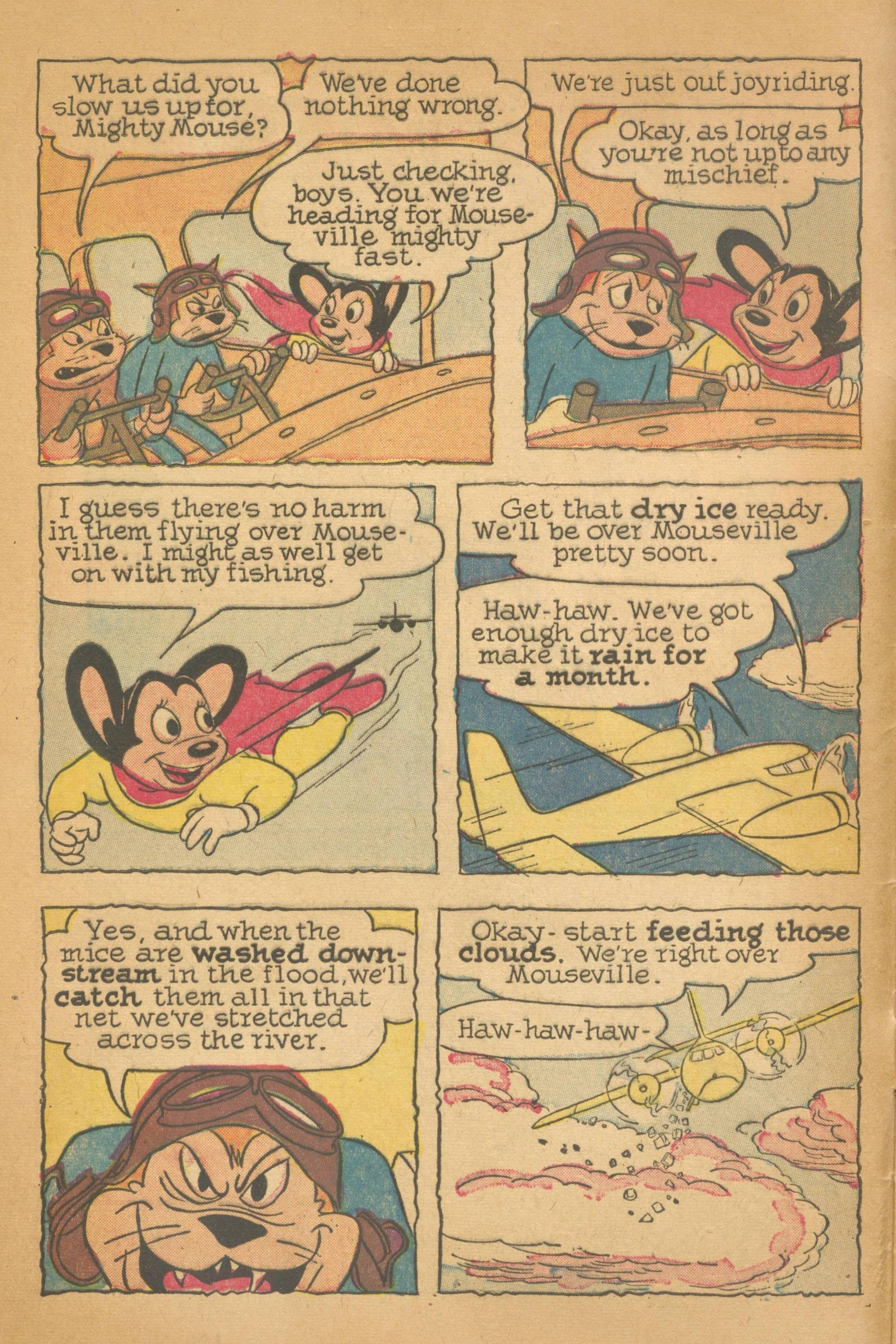Read online Paul Terry's Mighty Mouse Comics comic -  Issue #71 - 4