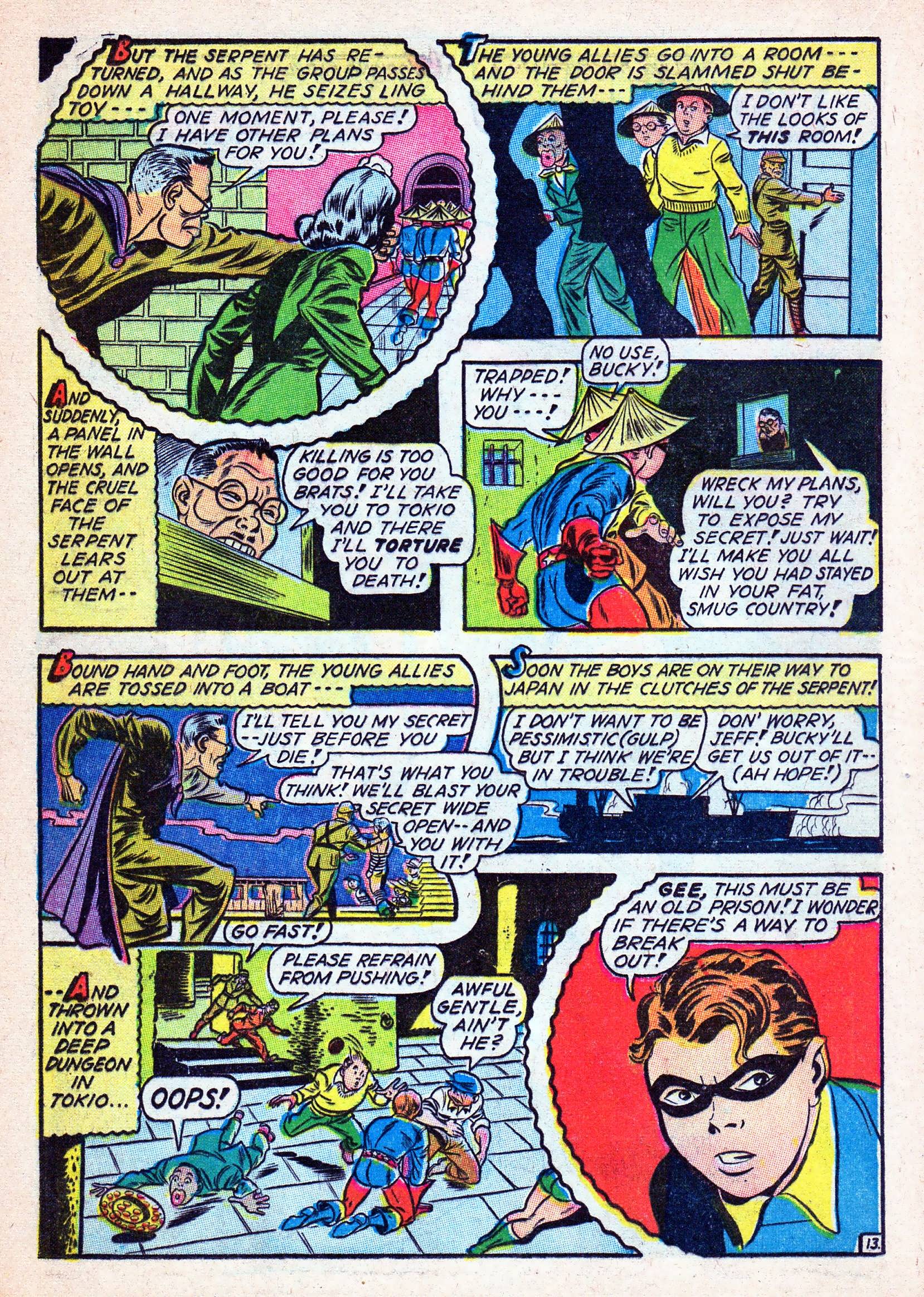 Read online Young Allies Comics comic -  Issue #7 - 43