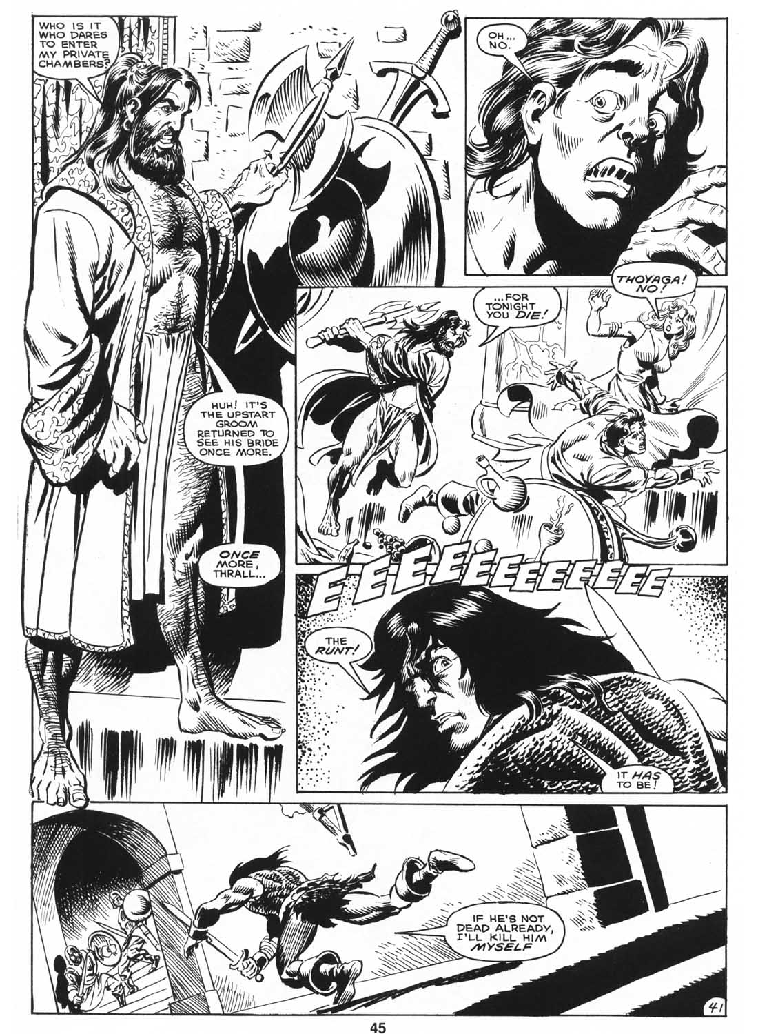 Read online The Savage Sword Of Conan comic -  Issue #159 - 44