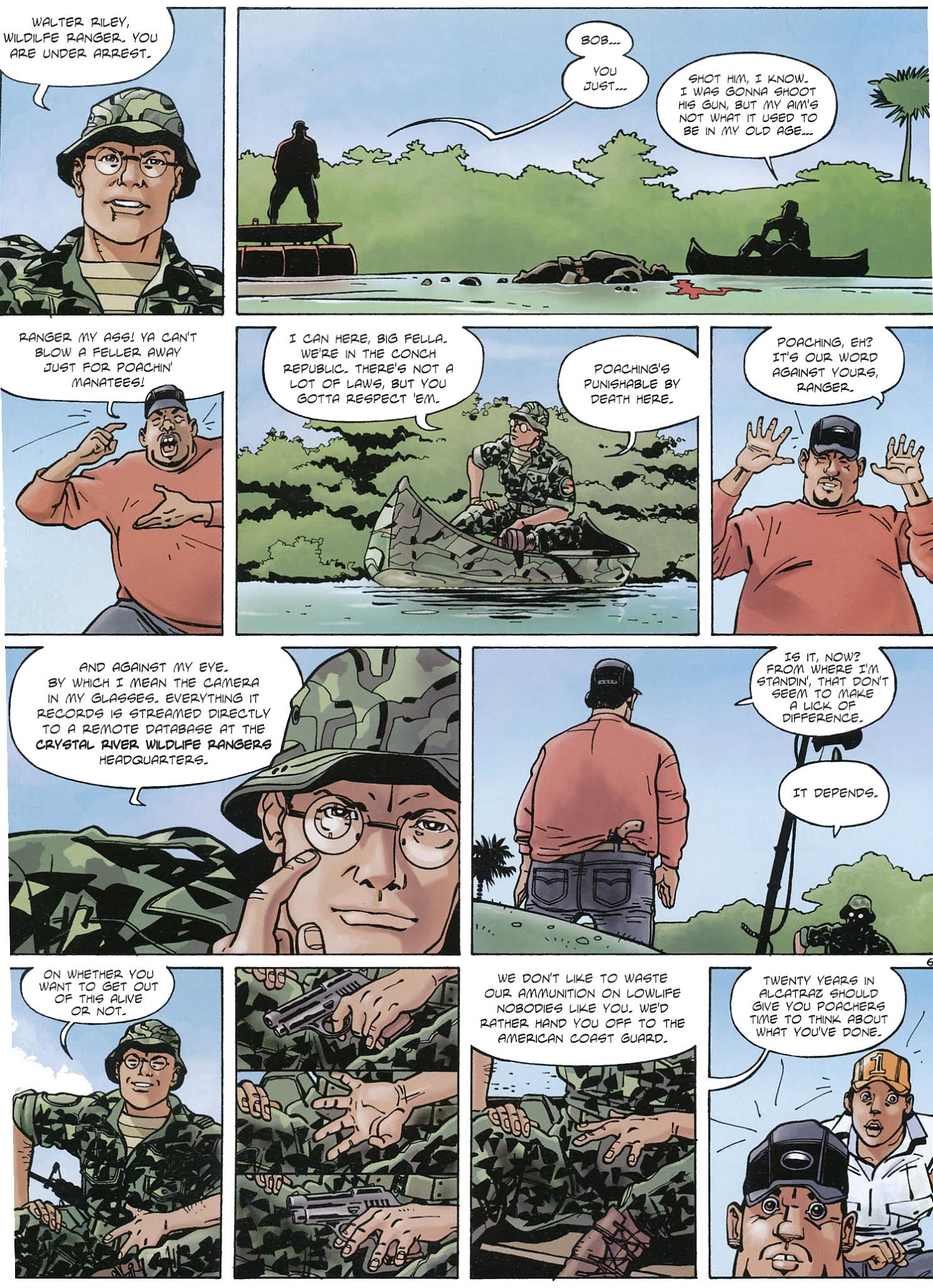Read online Dallas Barr comic -  Issue #5 - 8