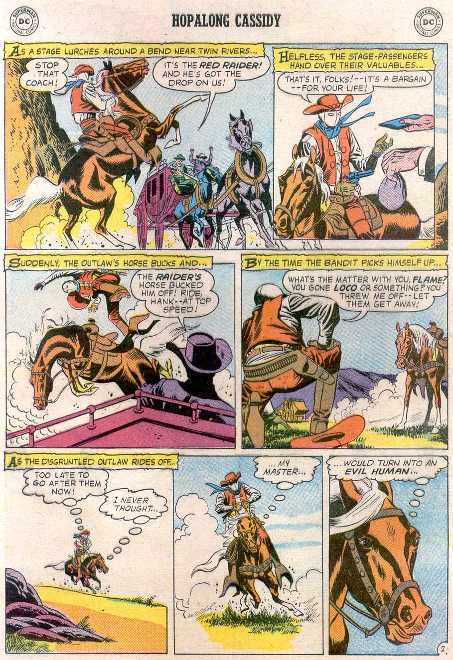 Read online Hopalong Cassidy comic -  Issue #128 - 4