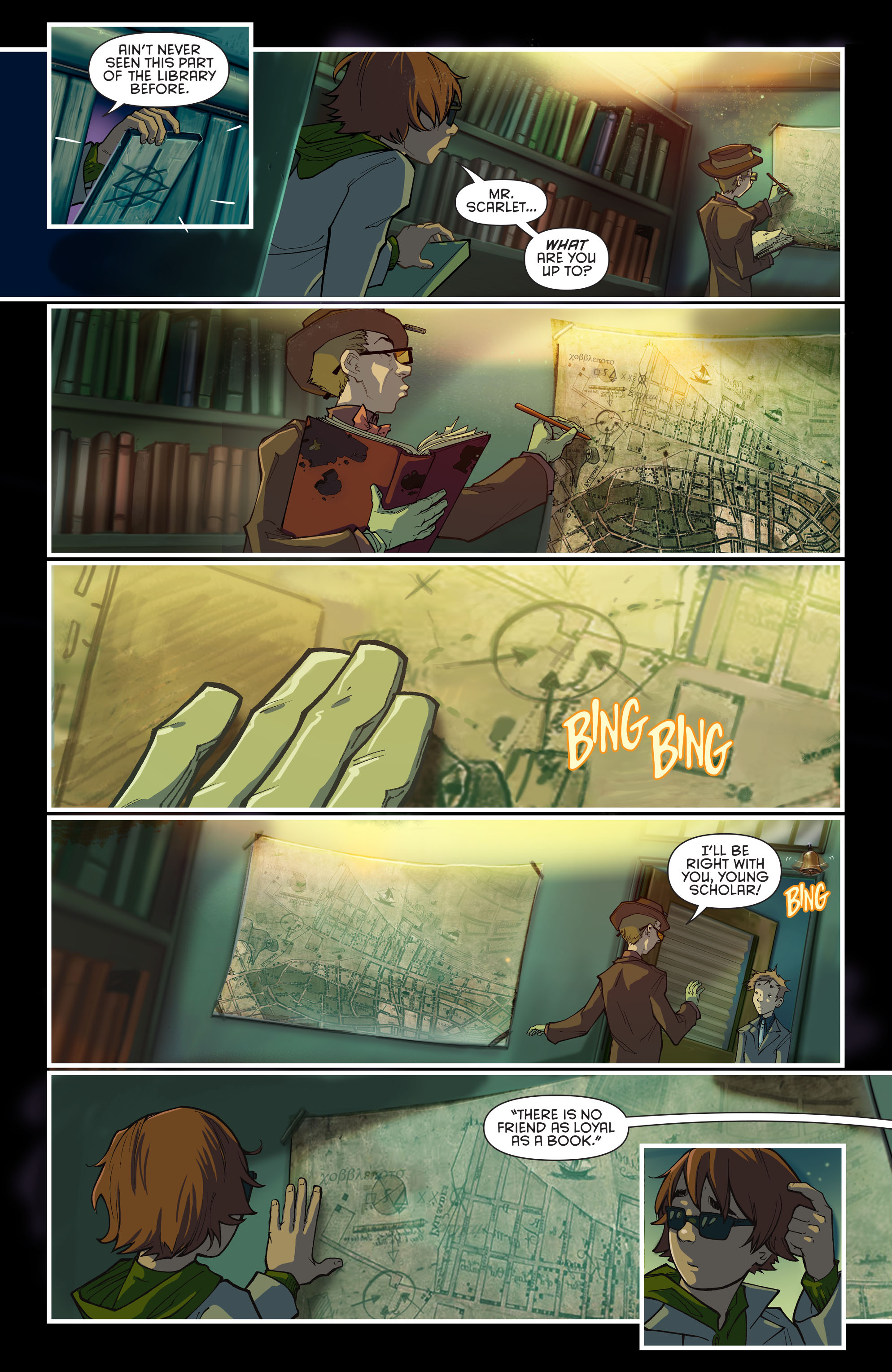 Read online Gotham Academy: Second Semester comic -  Issue #5 - 4
