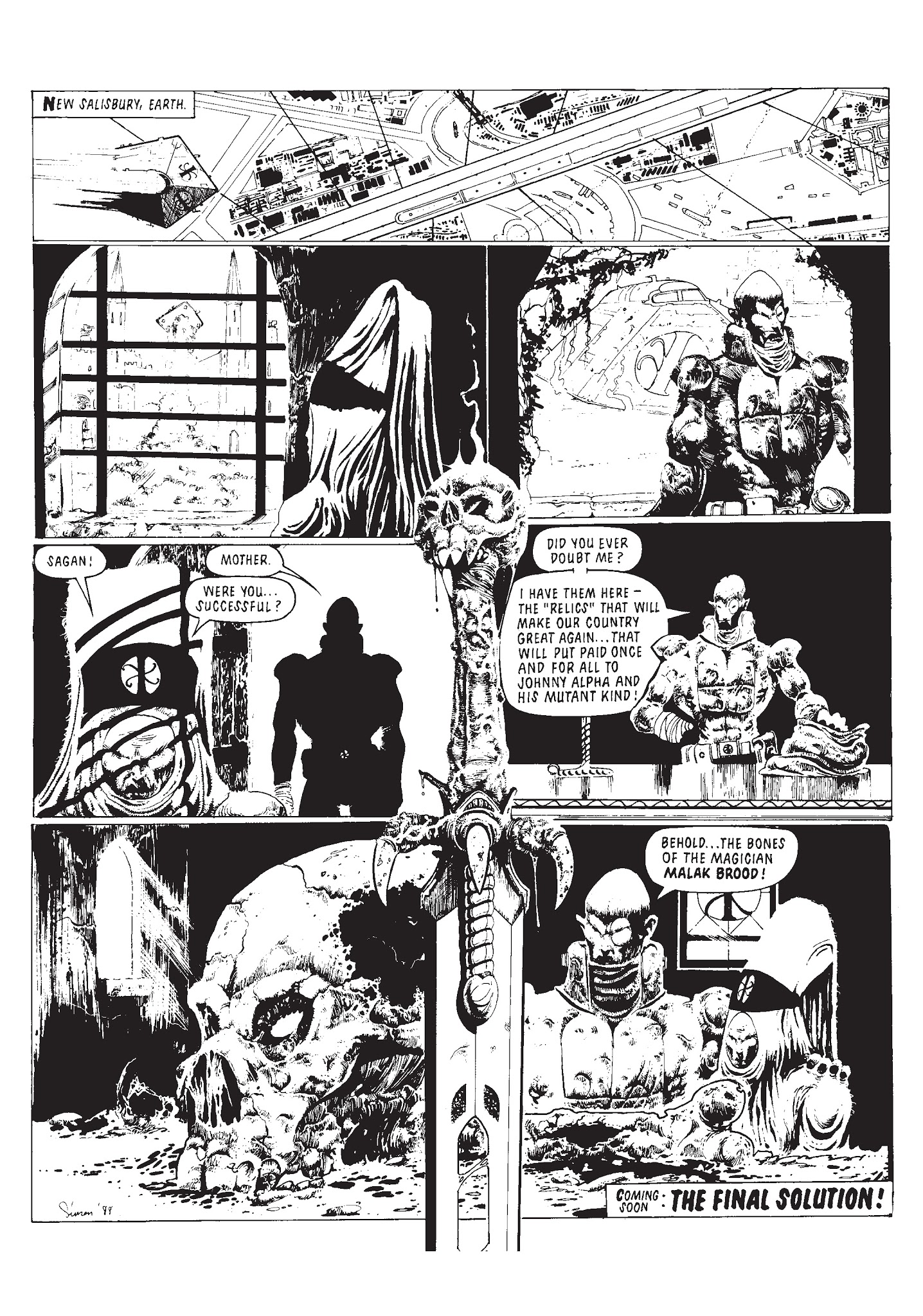 Read online Strontium Dog: Search/Destroy Agency Files comic -  Issue # TPB 4 - 343
