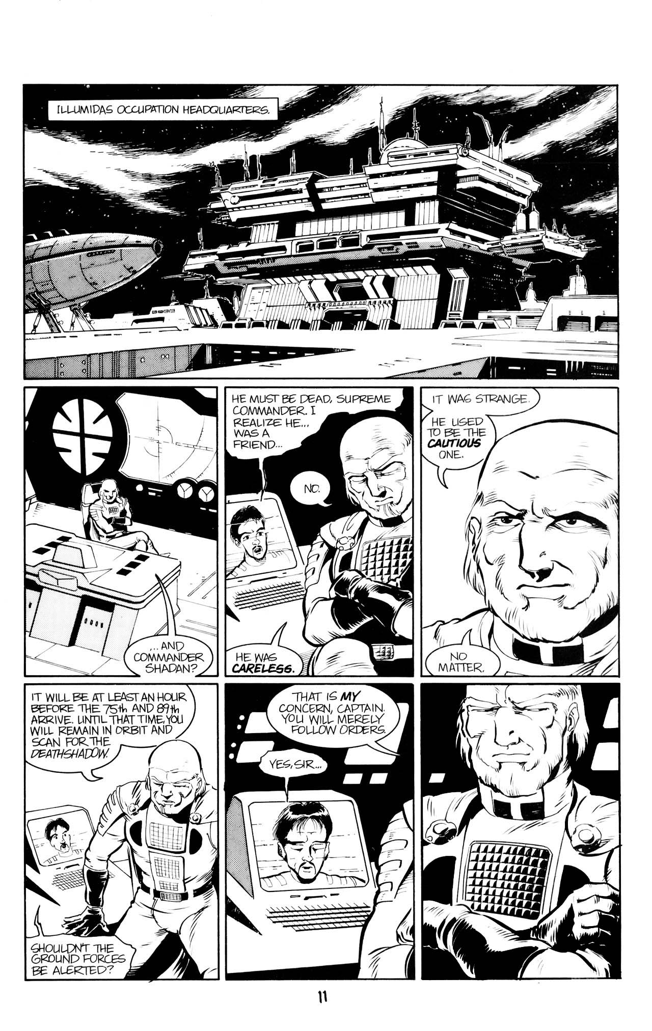 Read online Captain Harlock: Deathshadow Rising comic -  Issue #5 - 13