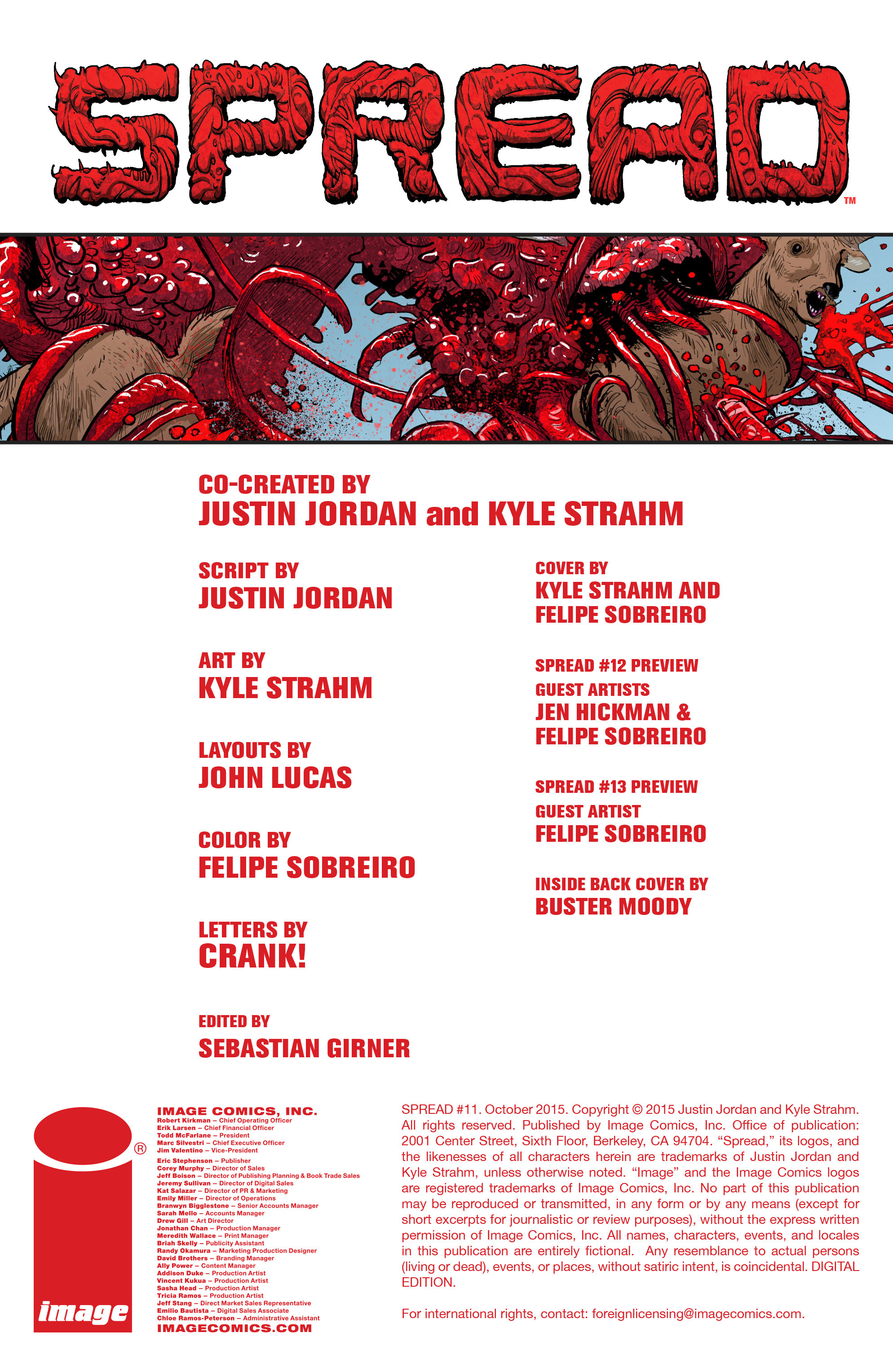 Read online Spread comic -  Issue #11 - 2