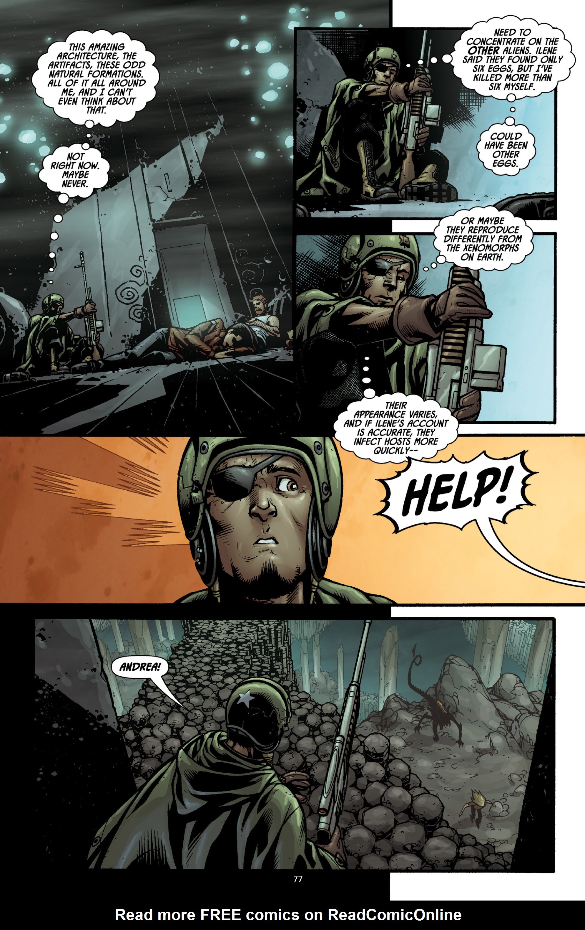 Read online Aliens: More Than Human comic -  Issue # TPB - 76