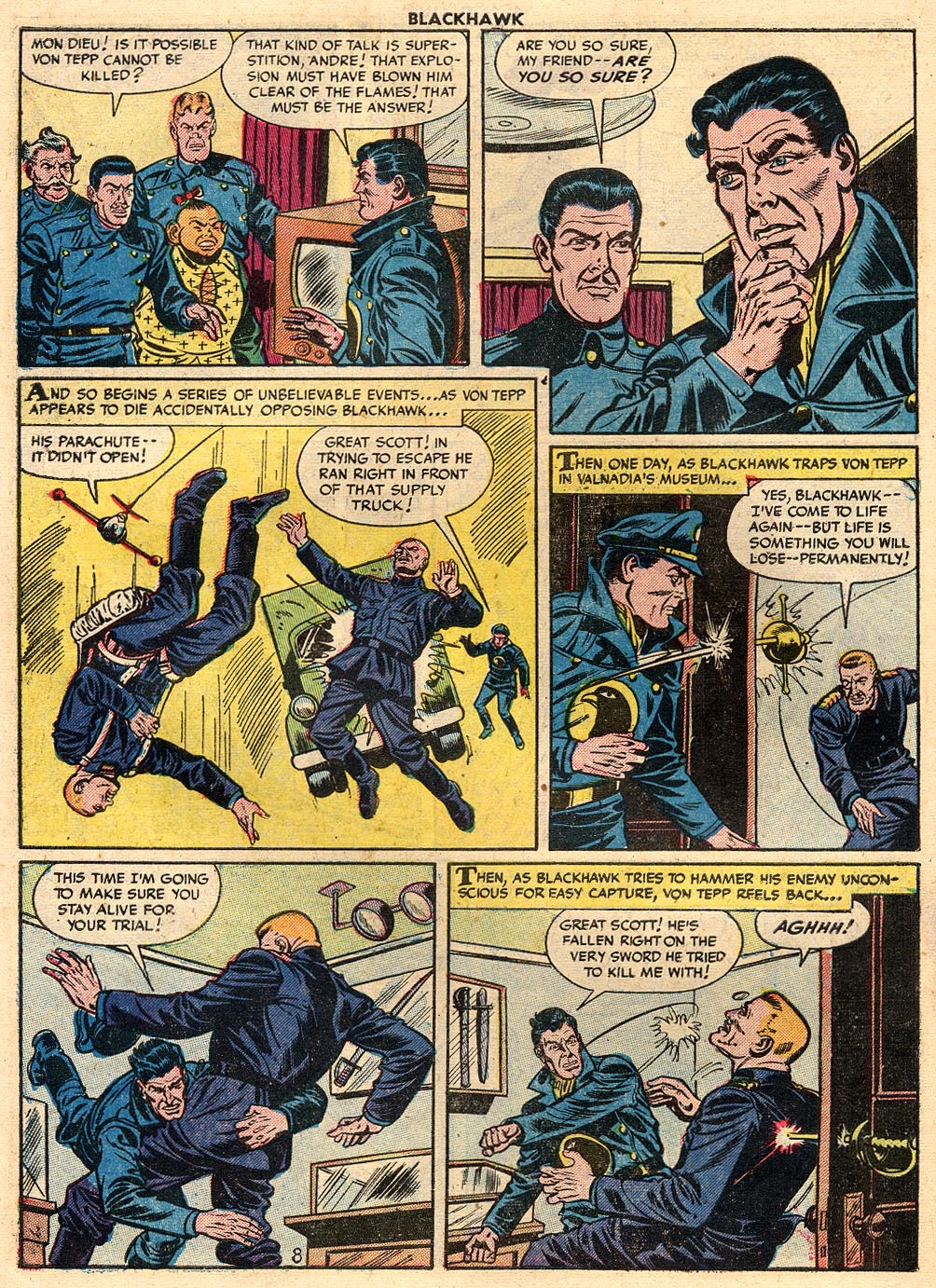 Read online Blackhawk (1957) comic -  Issue #71 - 10