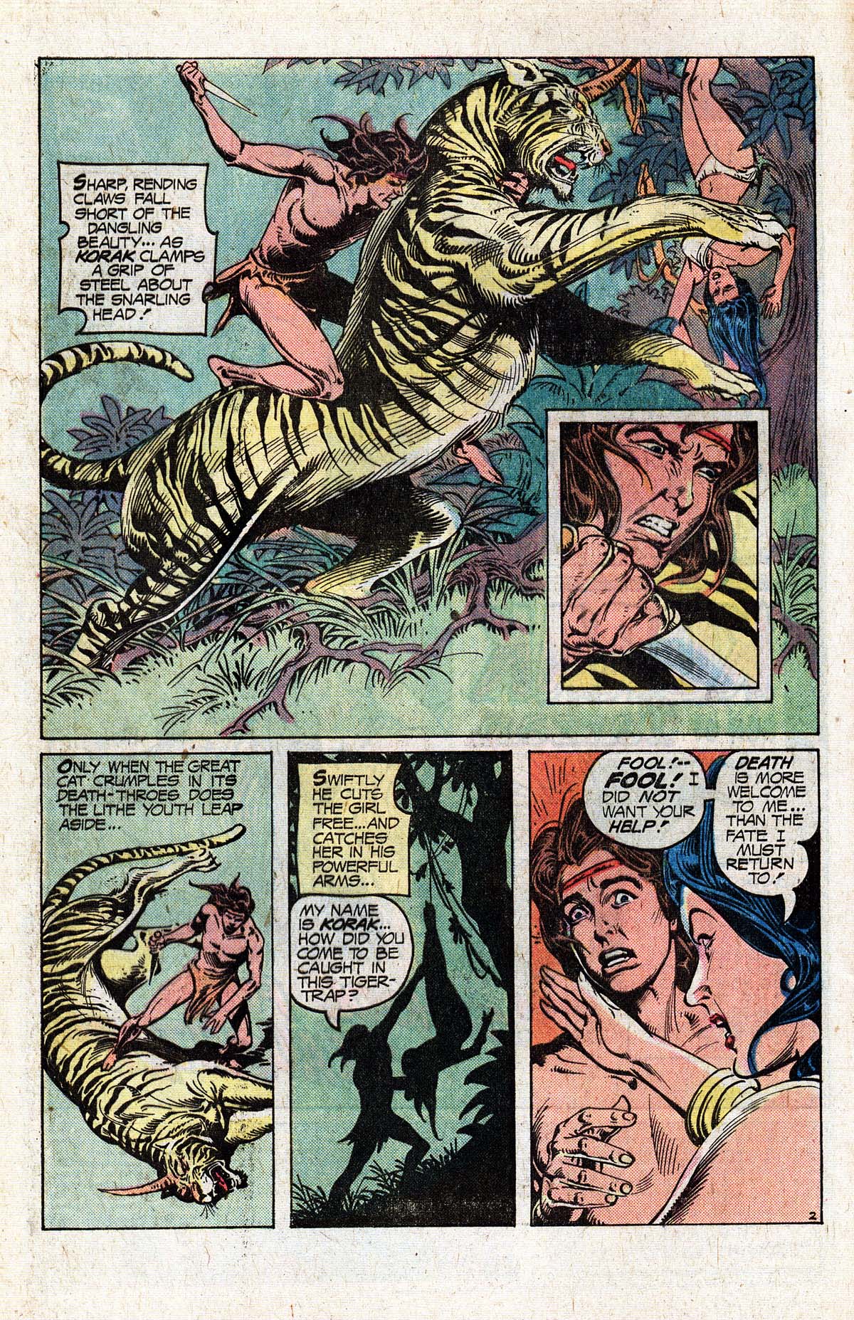 Read online Korak, Son of Tarzan (1972) comic -  Issue #59 - 4